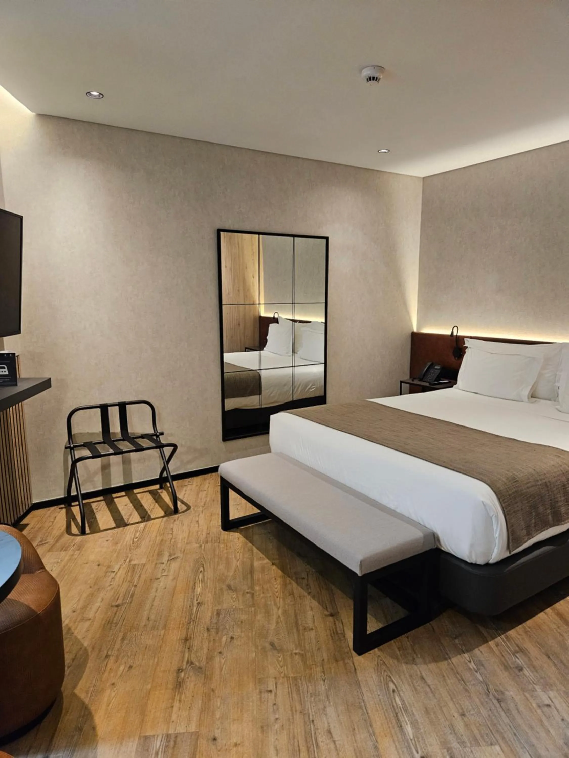 Bed in Hotel Principe Avila