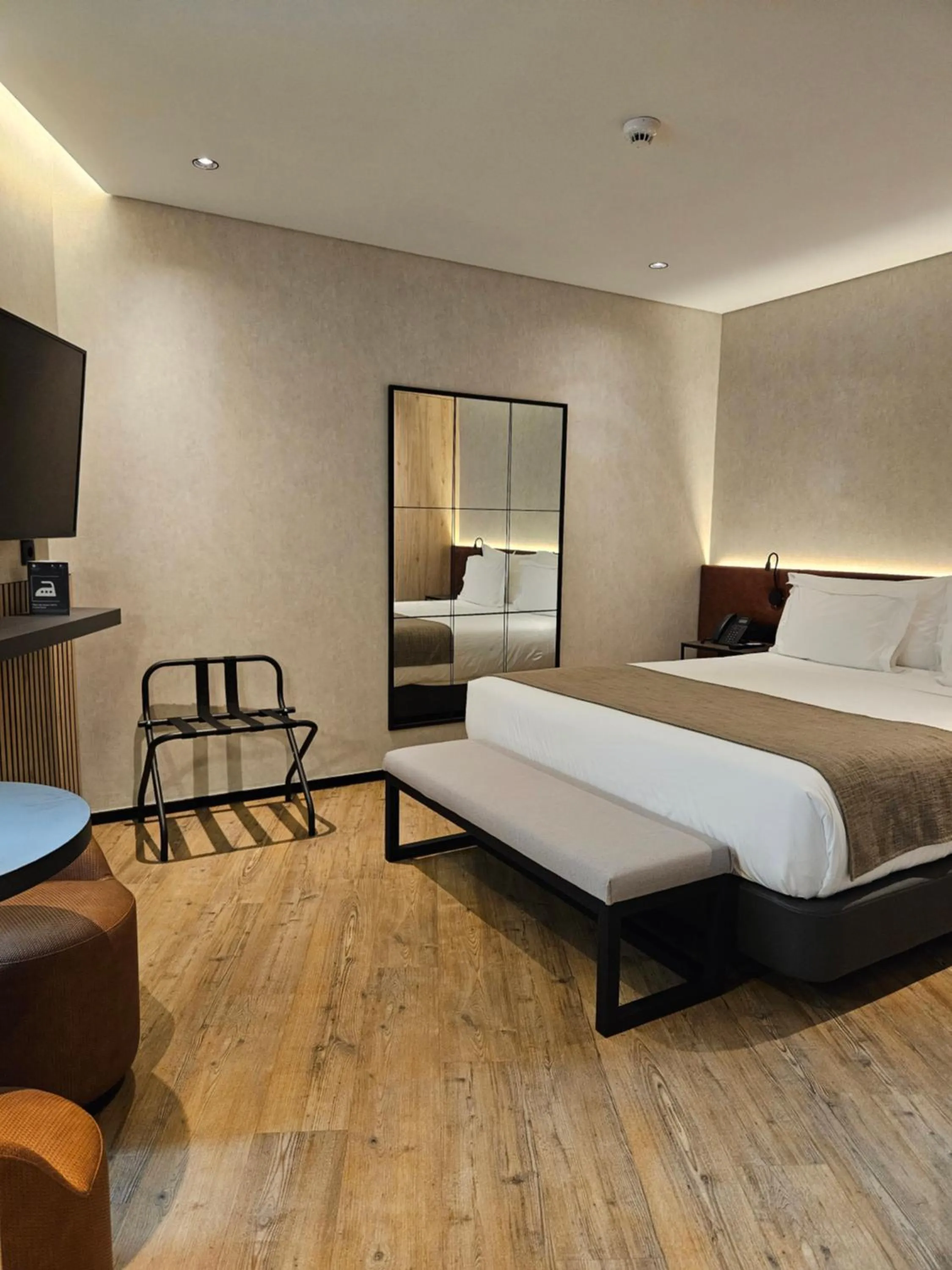 Bed in Hotel Principe Avila