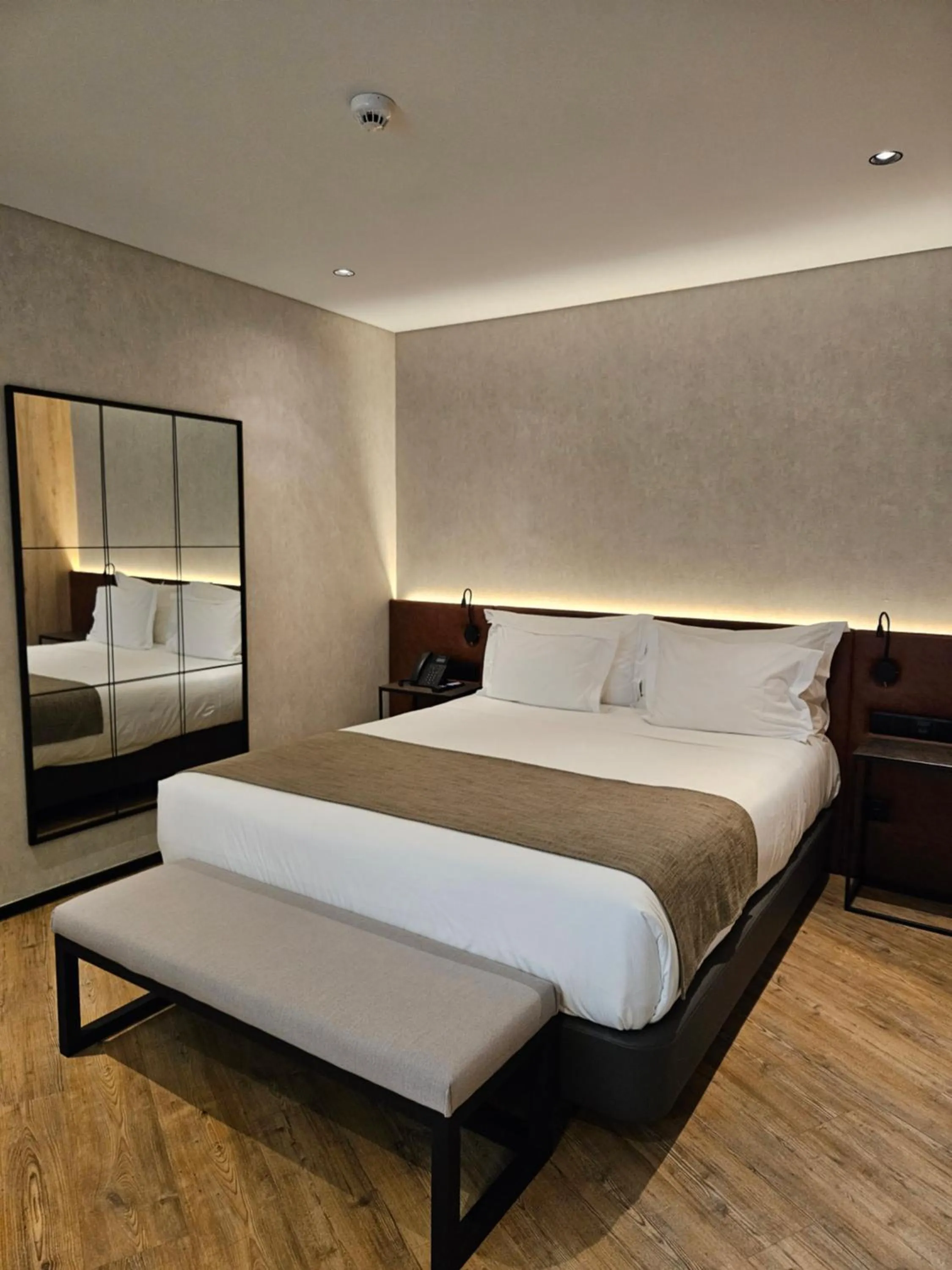 Bed in Hotel Principe Avila