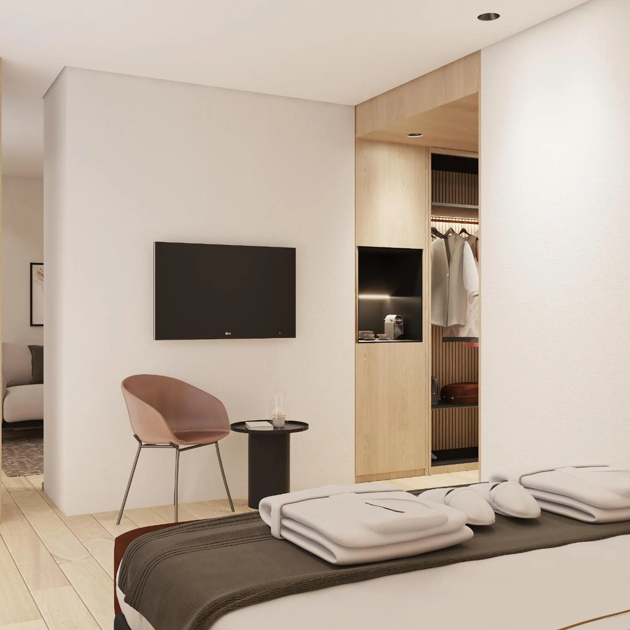 Bedroom, Bed in Hotel Principe Avila