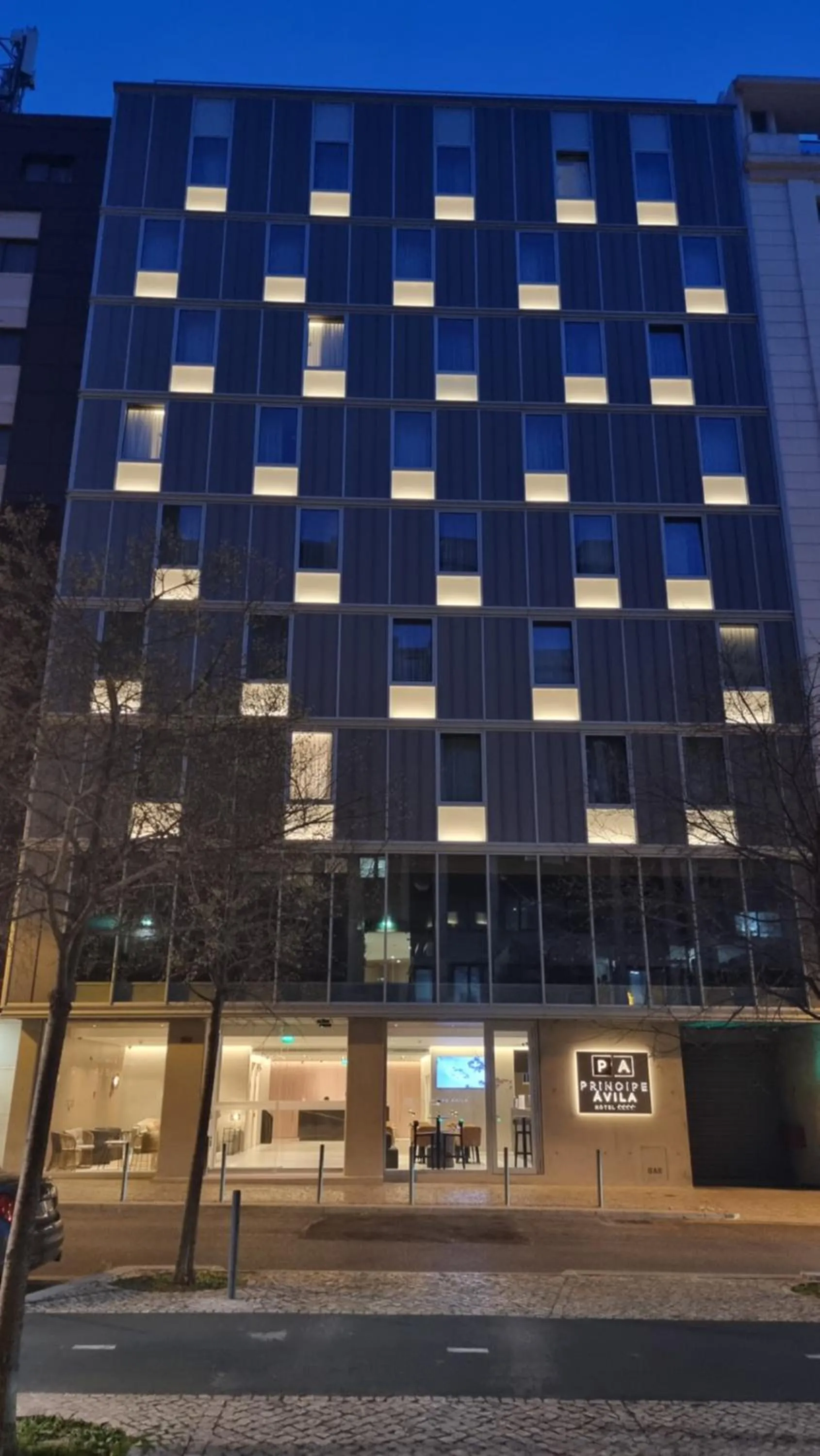 Facade/entrance in Hotel Principe Avila