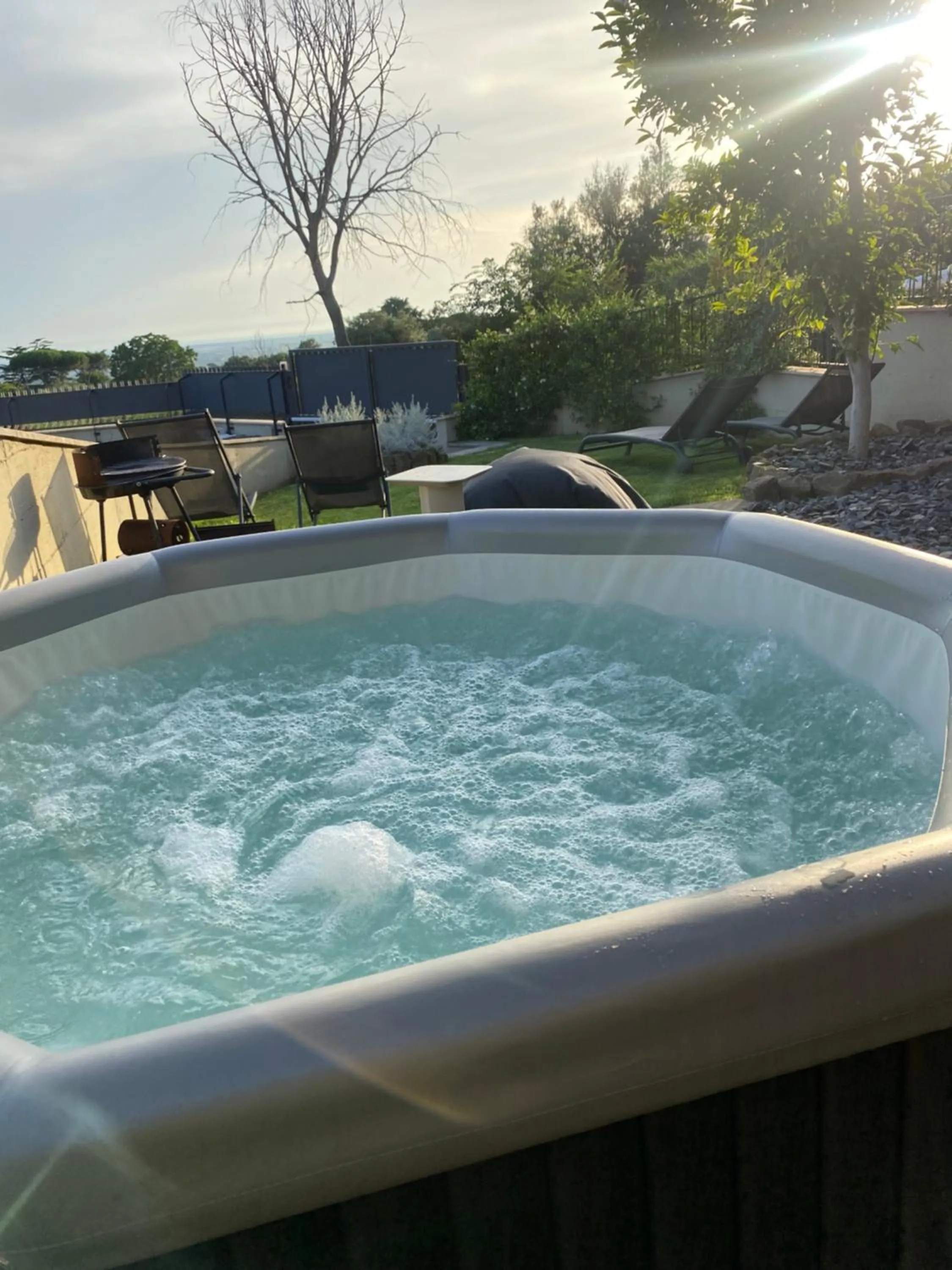 Hot Tub in La casa di Gabry Superior