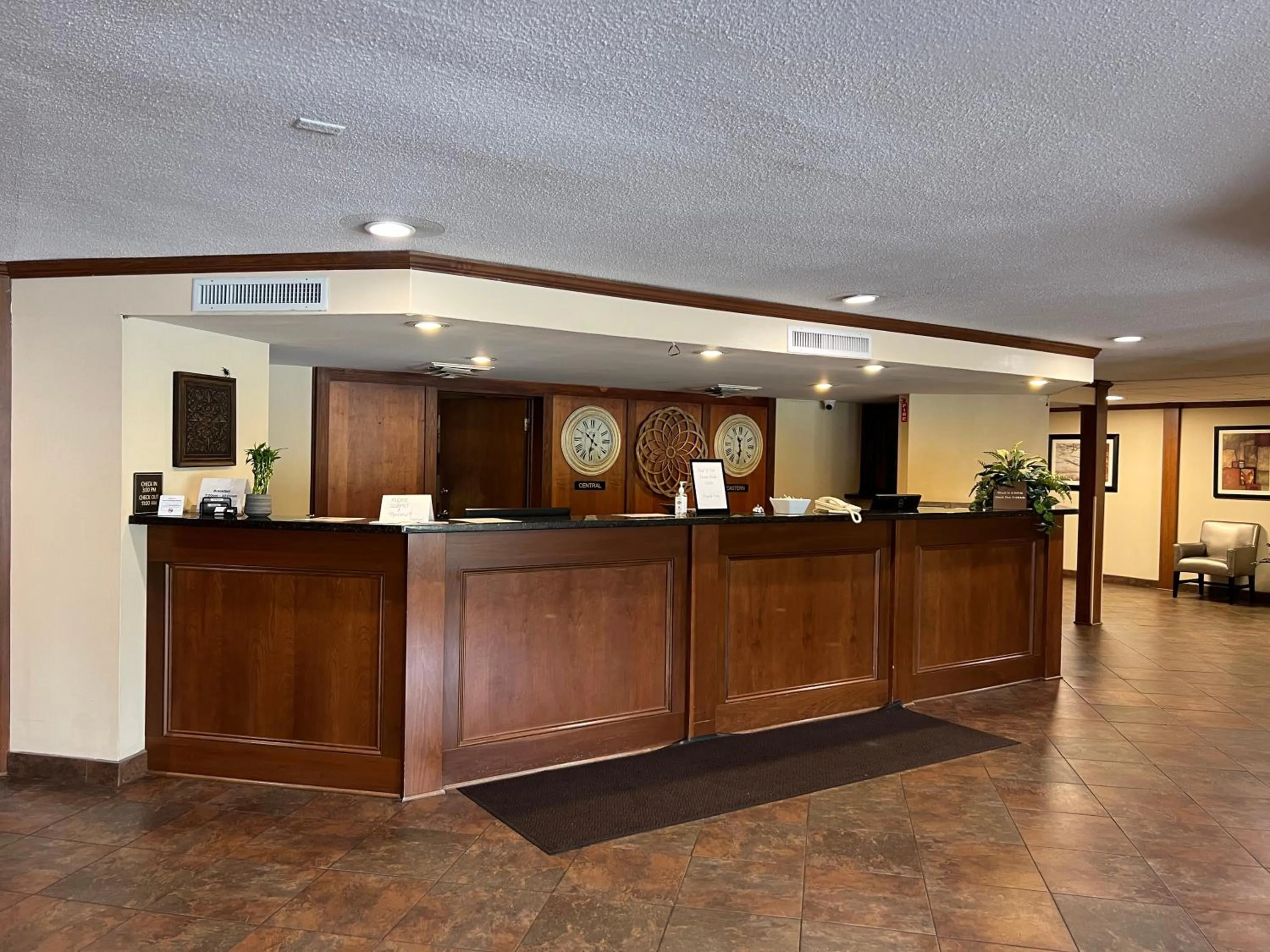 Lobby or reception in Pine Lake Resort and Banquets