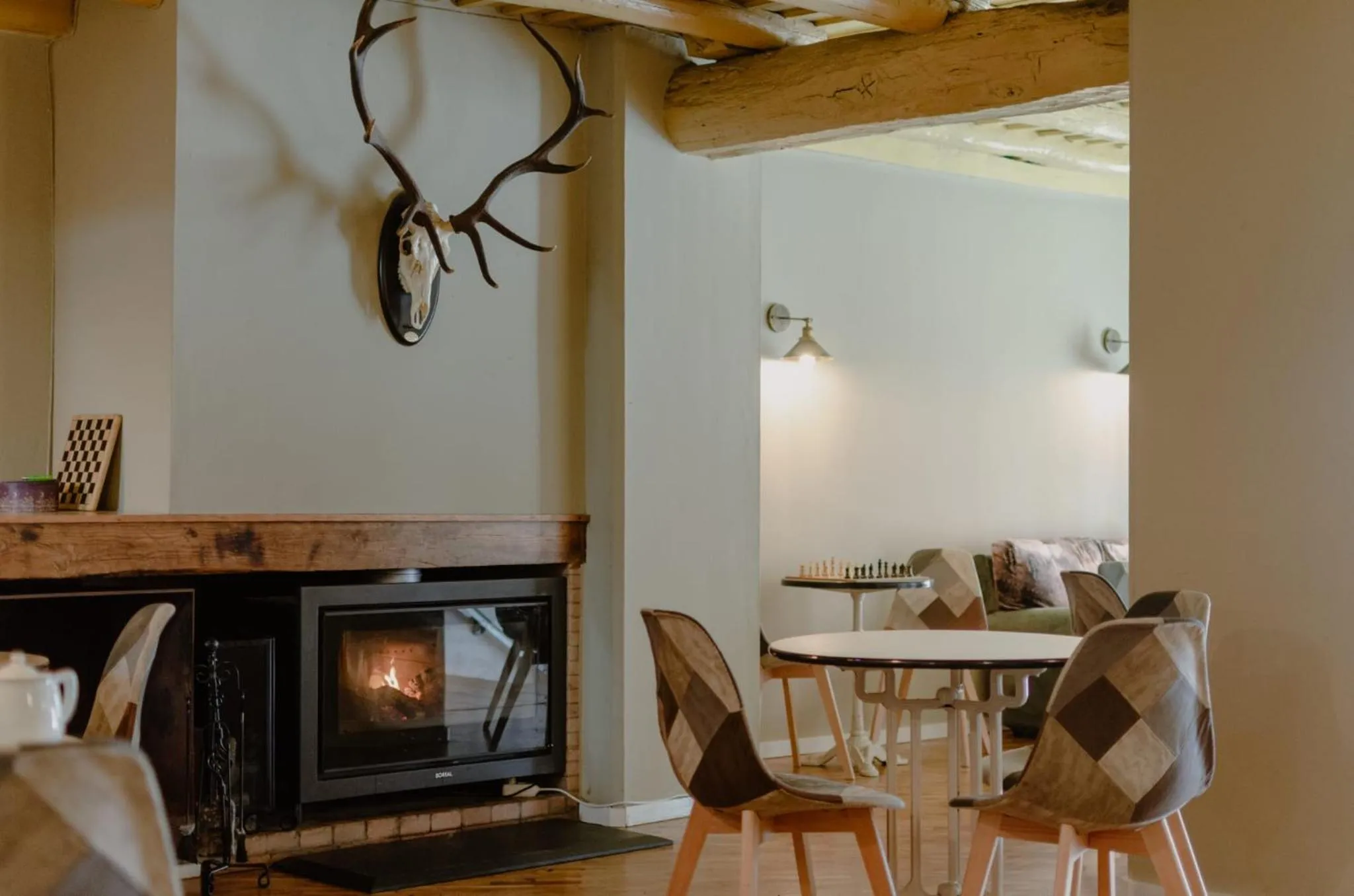 Living room in La posada de Alájar