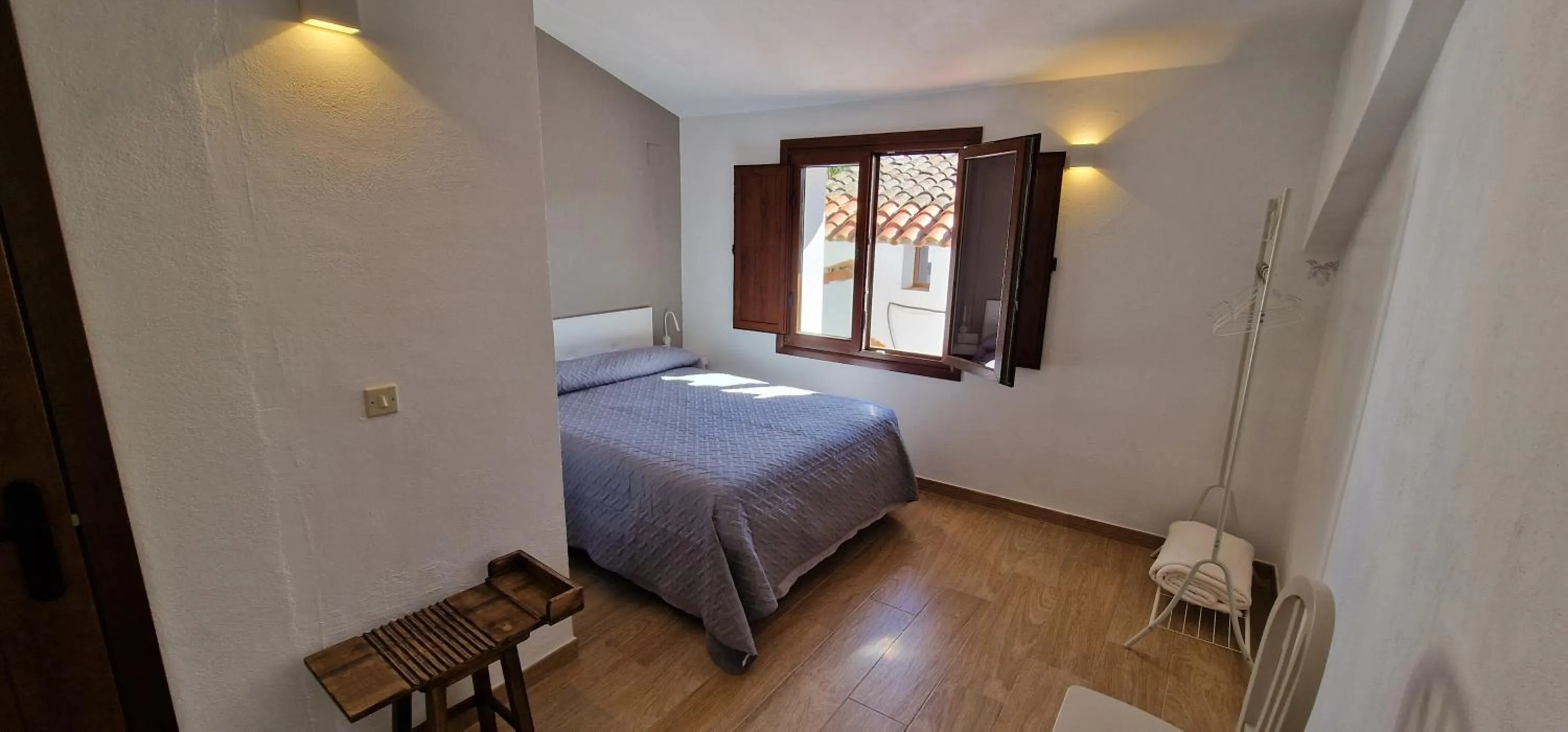 Bed in La posada de Alájar