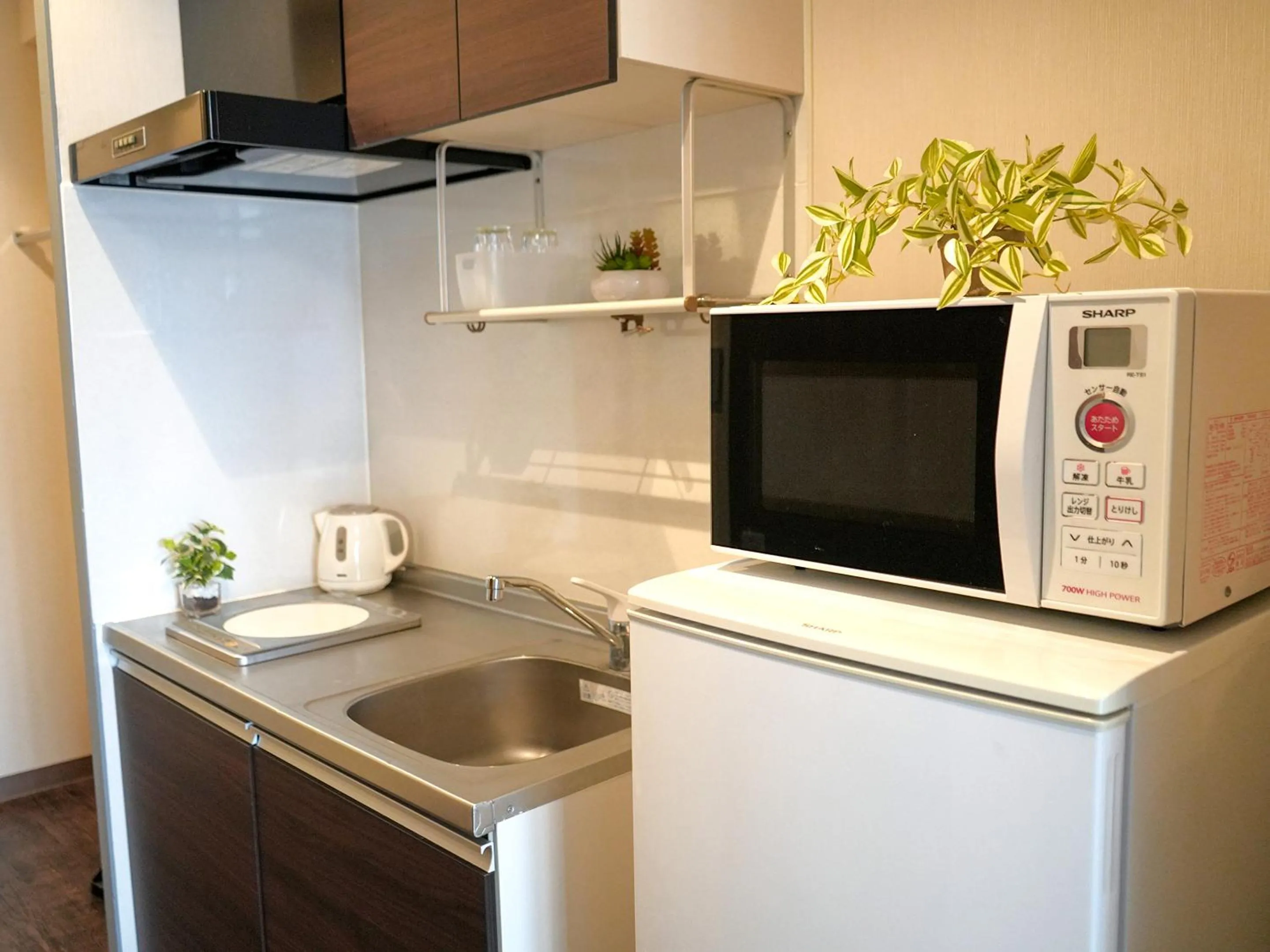 Kitchen or kitchenette in JC HOTEL NaHa