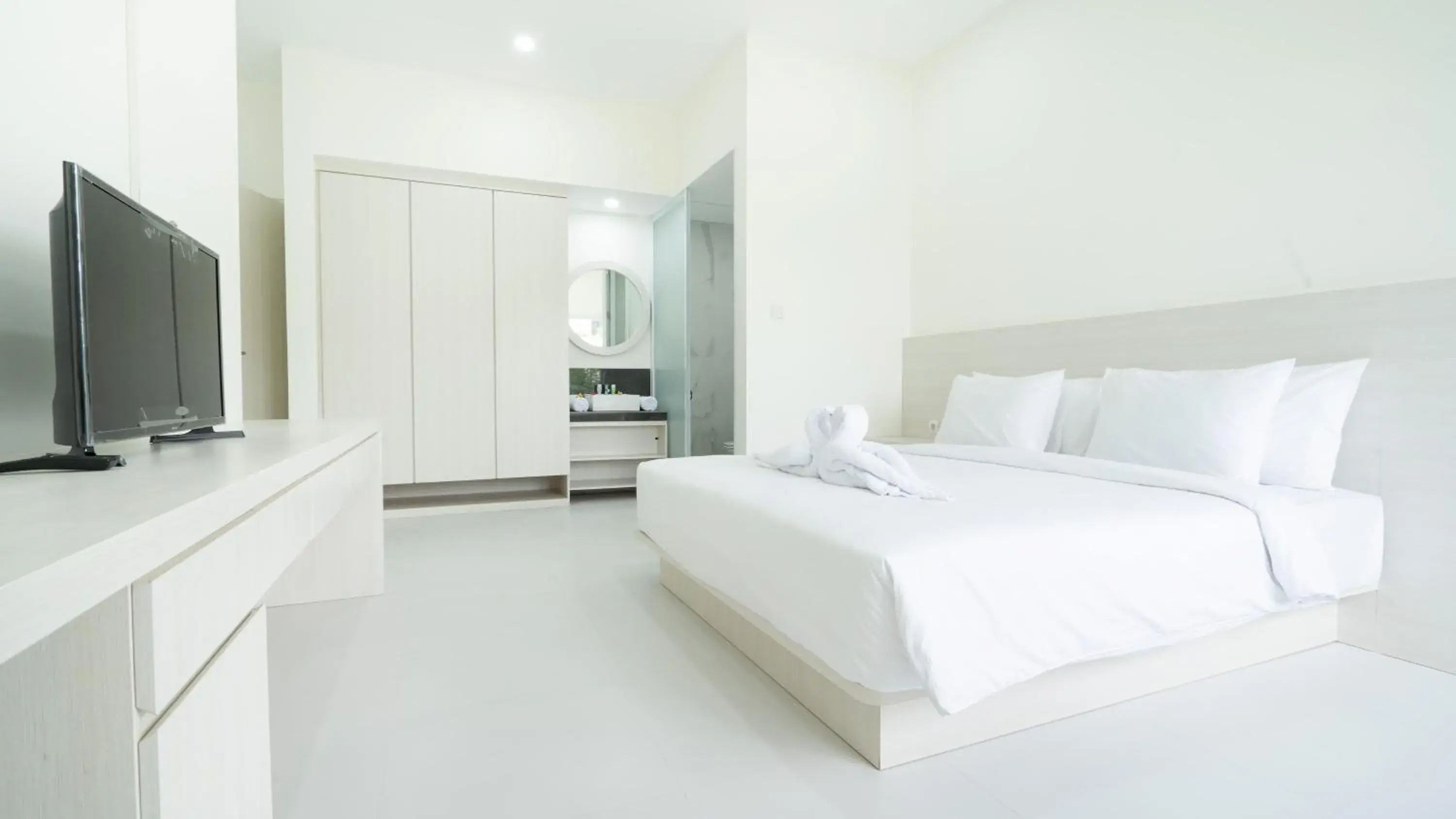 Bed in The Axara Bali Managed by ARM Hospitality Bed in The Axara Bali Managed by ARM Hospitality