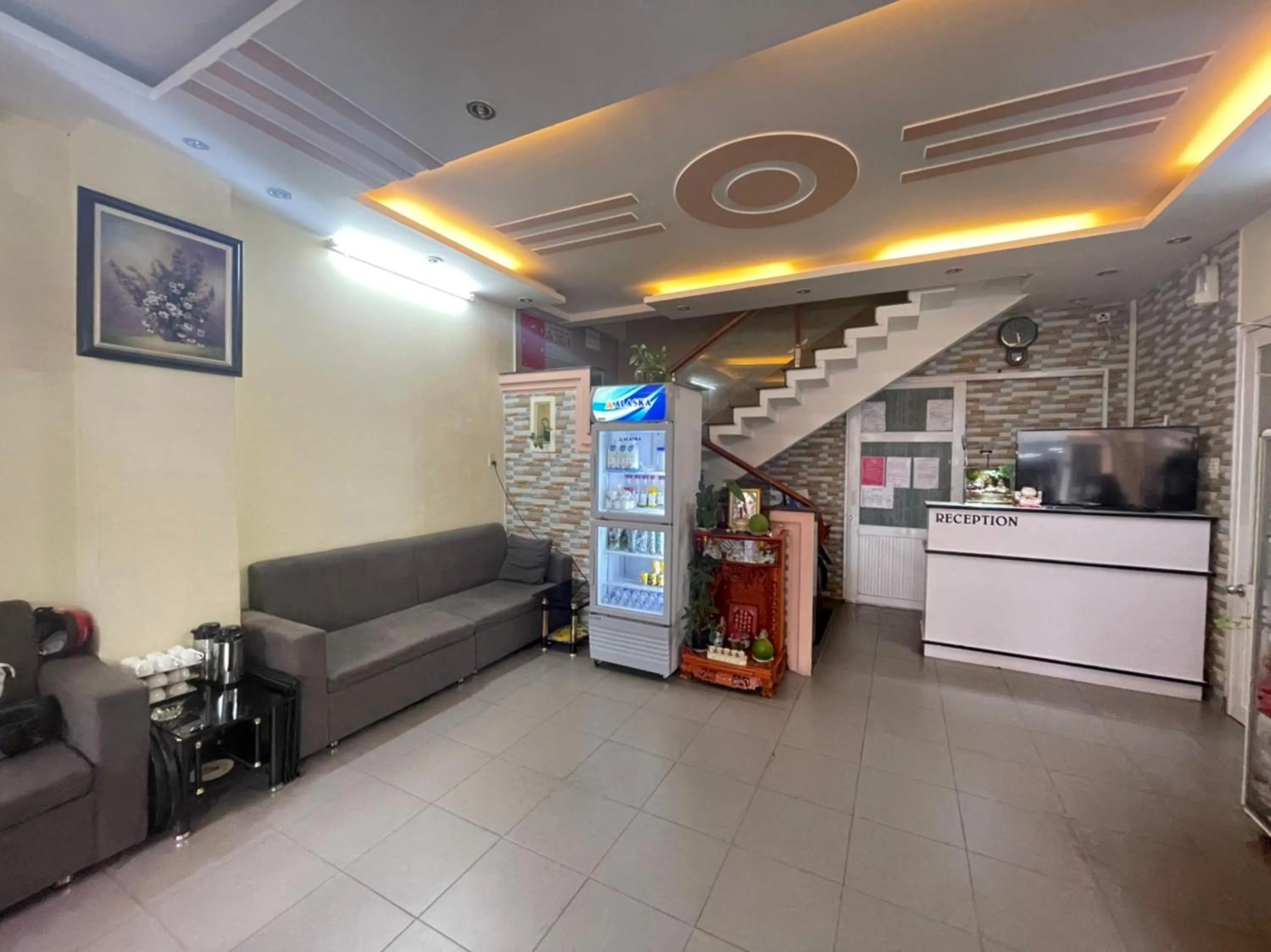 Living room in Hân Hoan Hotel