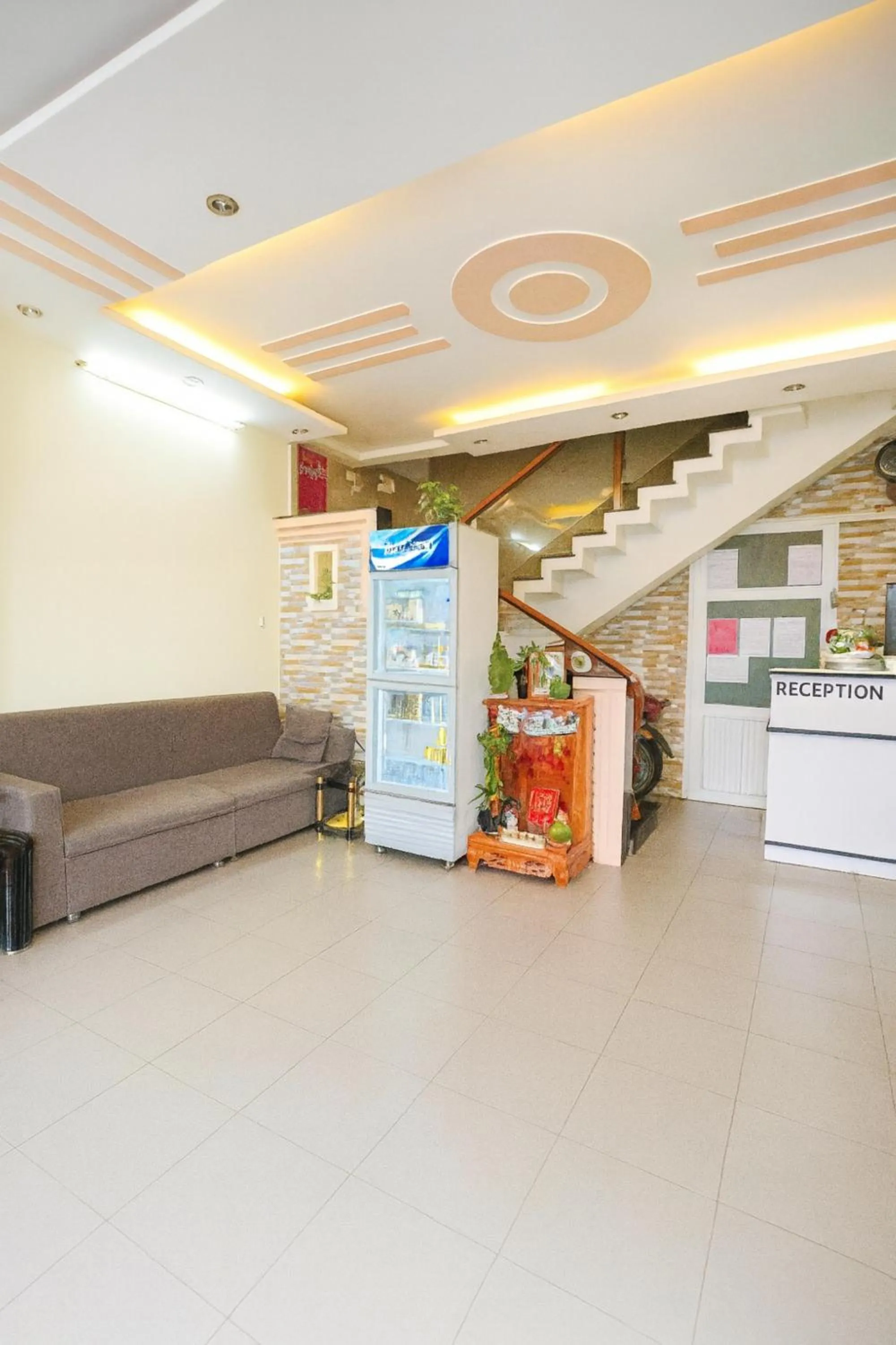 Living room in Hân Hoan Hotel