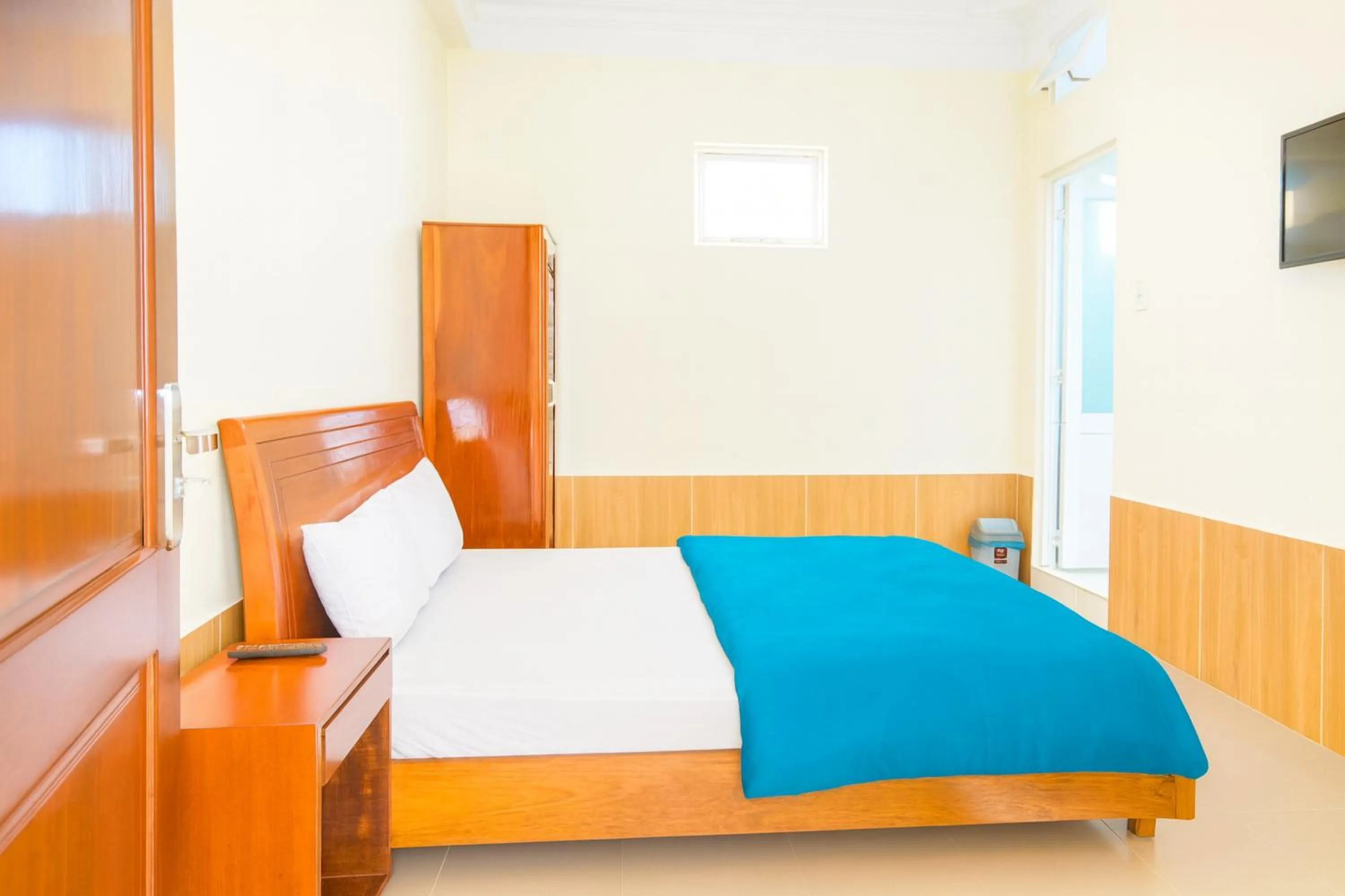 Bed in Hân Hoan Hotel