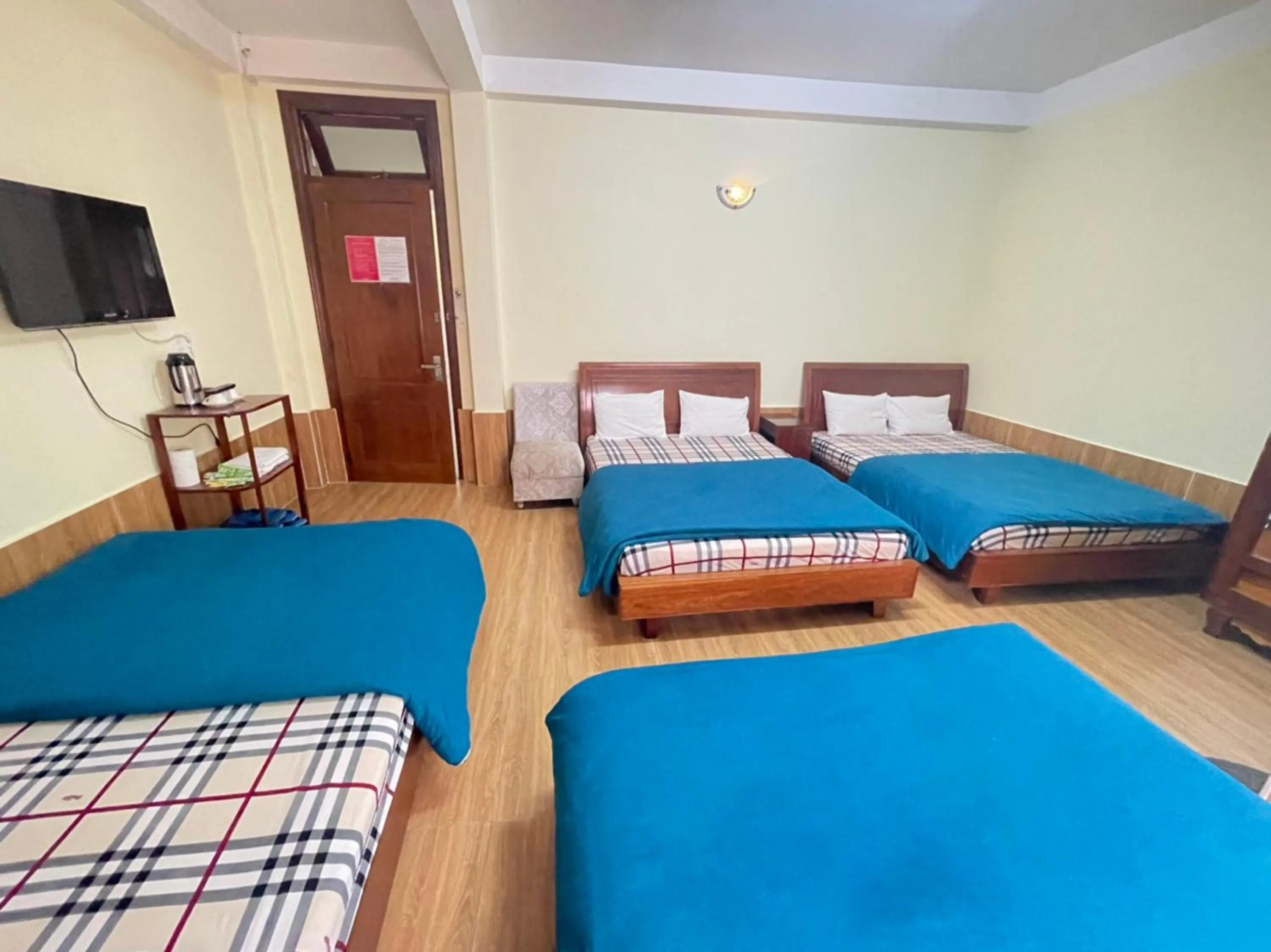 Bed in Hân Hoan Hotel