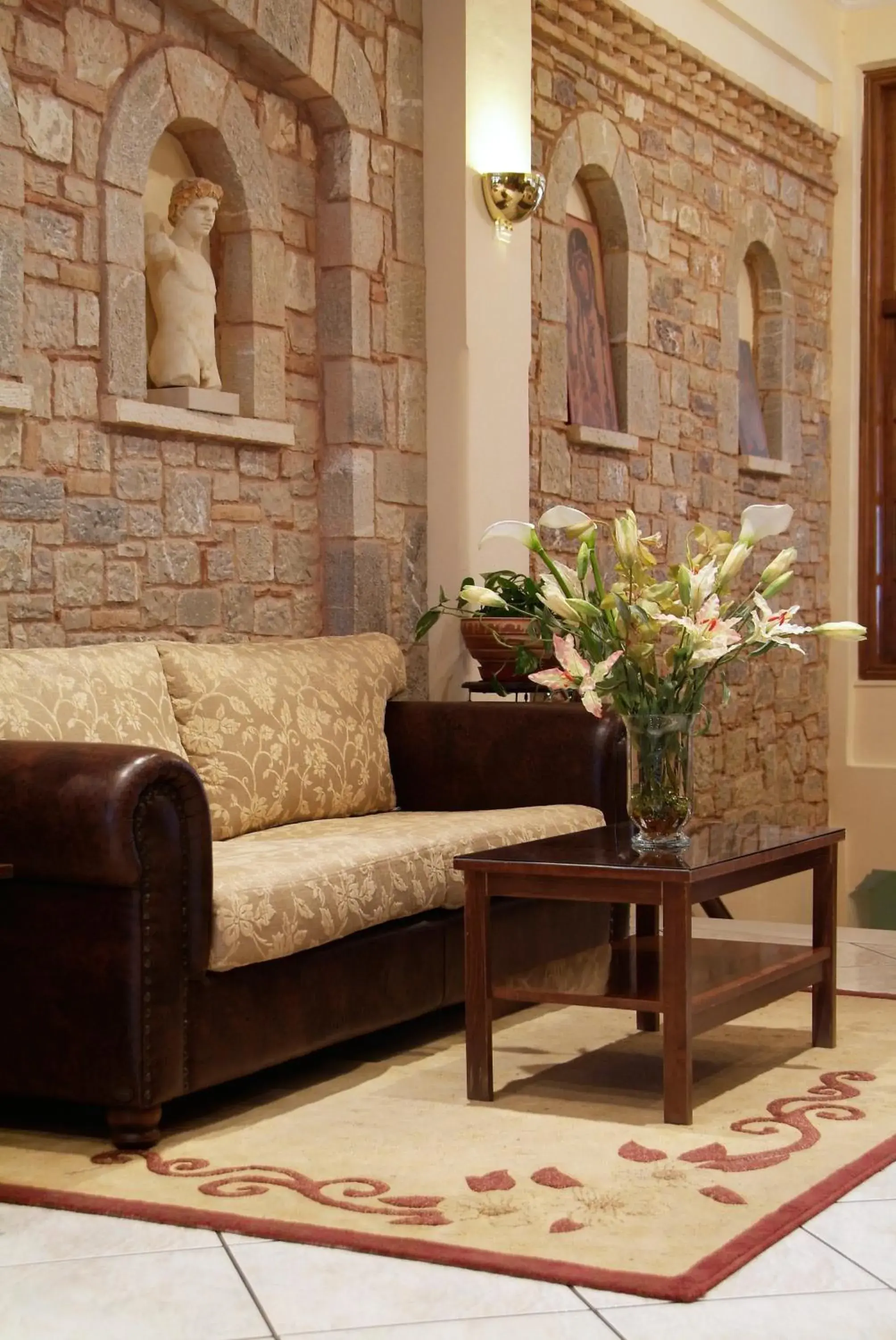 Lobby or reception in Hermes Delphi Hotel Lobby or reception in Hermes Delphi Hotel