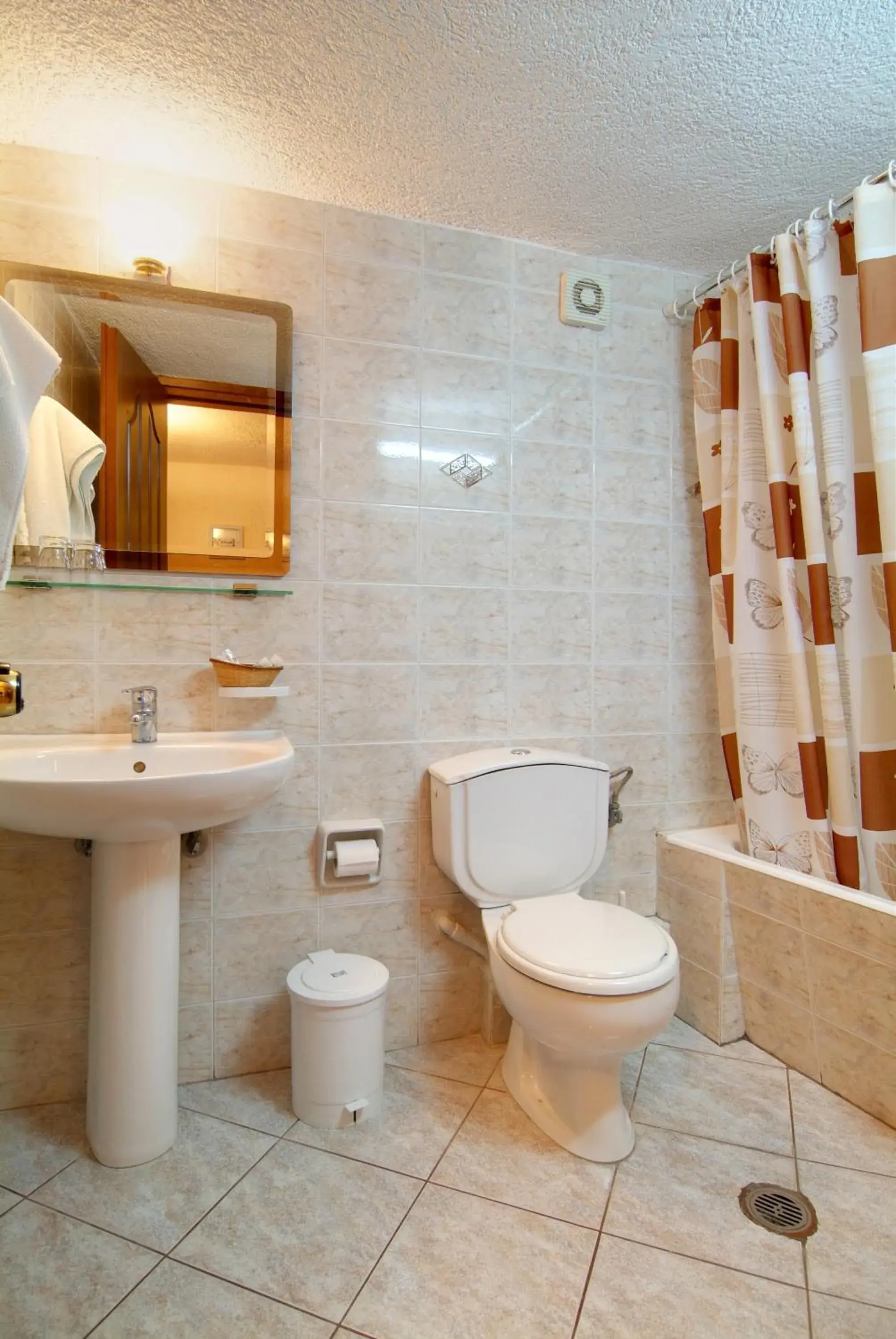 Bathroom in Hermes Delphi Hotel Bathroom in Hermes Delphi Hotel