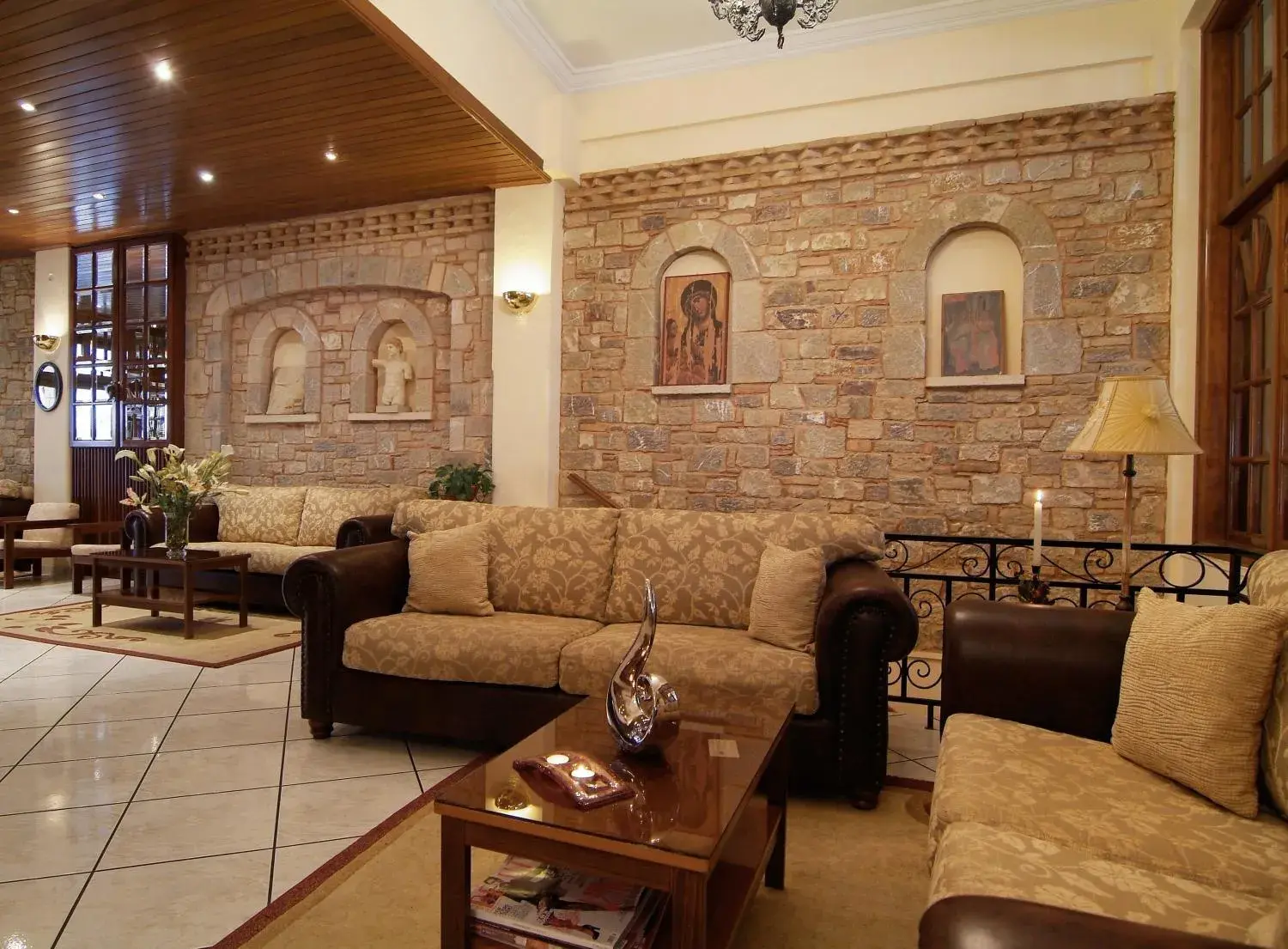 Lounge or bar in Hermes Delphi Hotel Lounge or bar in Hermes Delphi Hotel