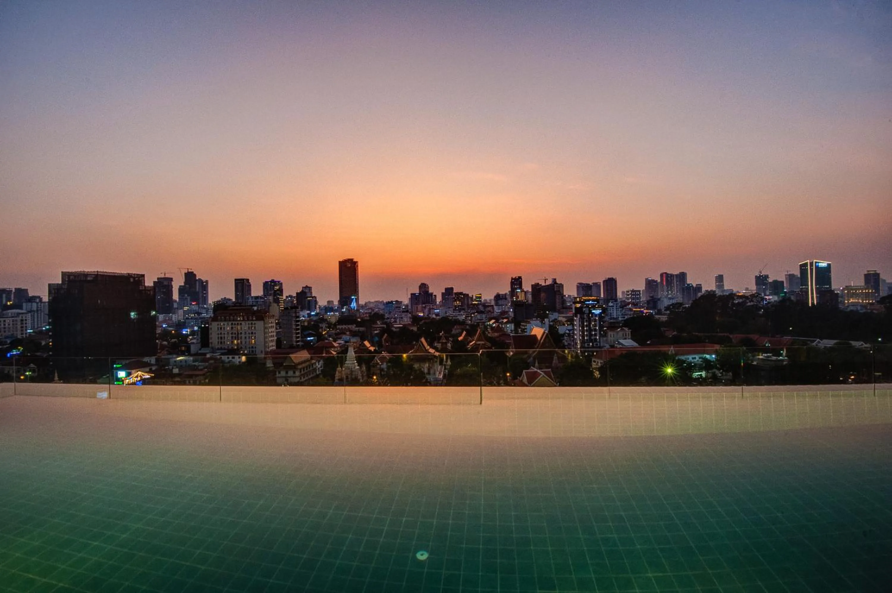 City view in GLOW PARK HOTEL Grand Royal Palace