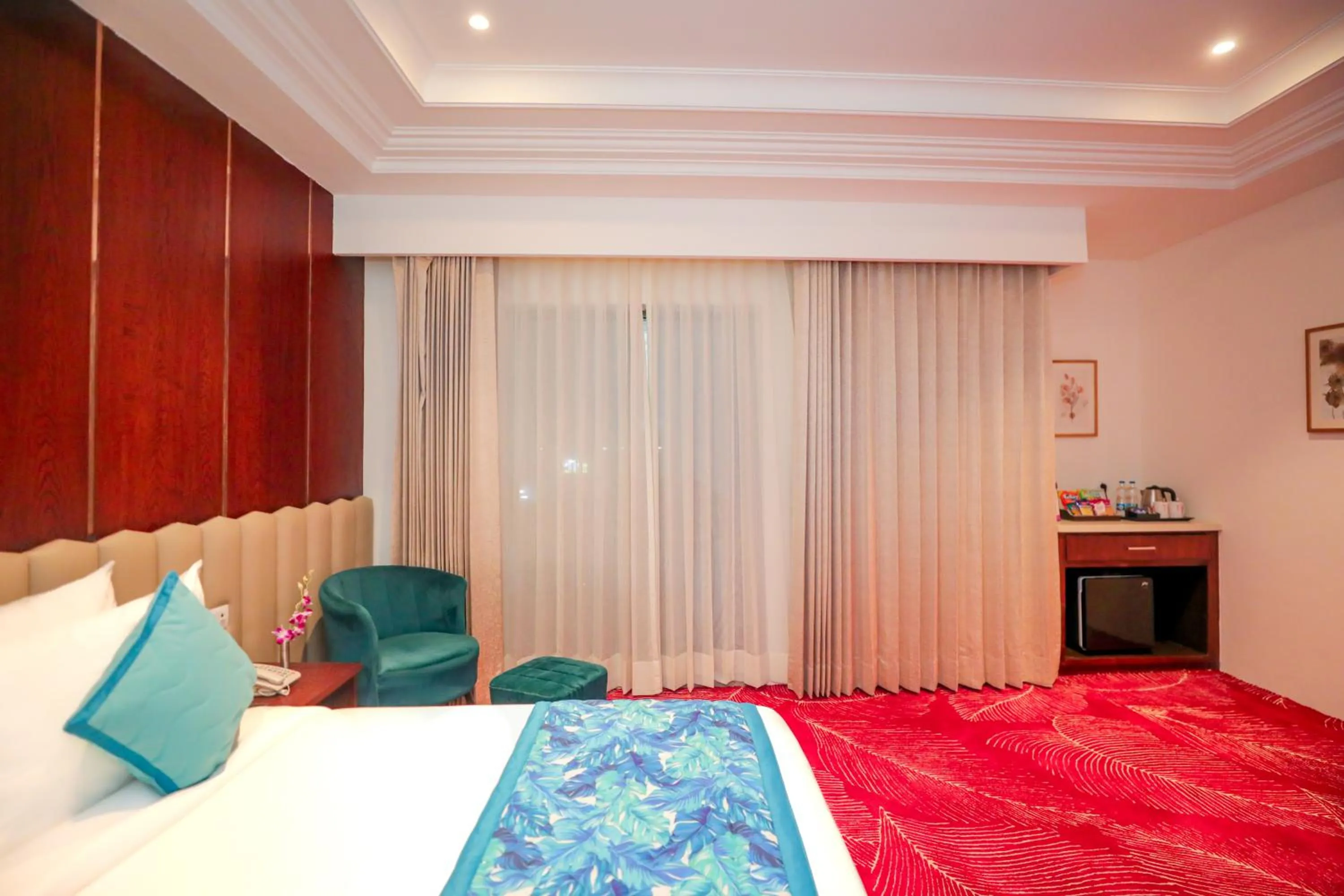 Bedroom, Bed in Regenta Place Phagwara by Royal Orchid Hotels Limited