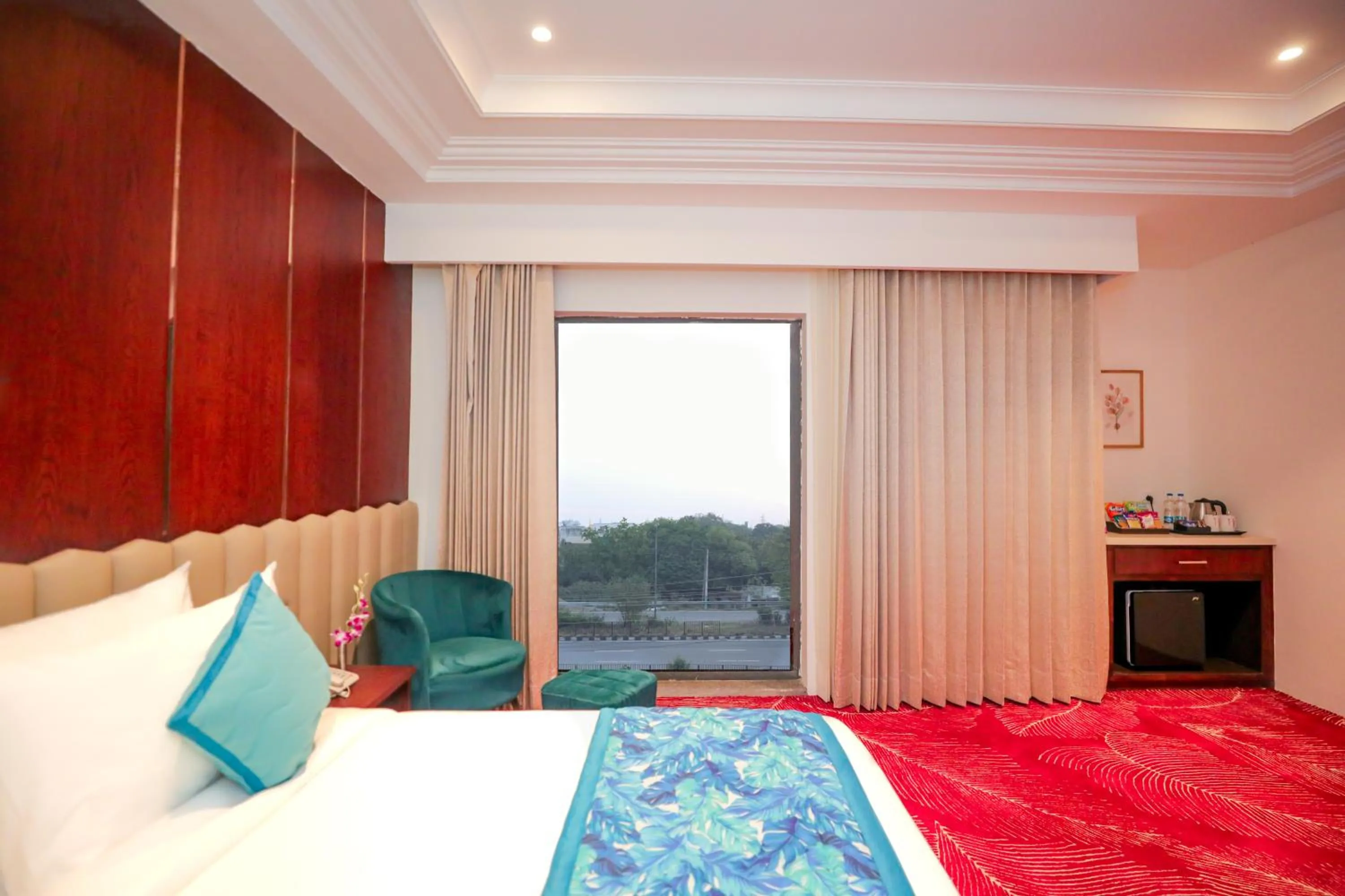 Balcony/Terrace, Bed in Regenta Place Phagwara by Royal Orchid Hotels Limited