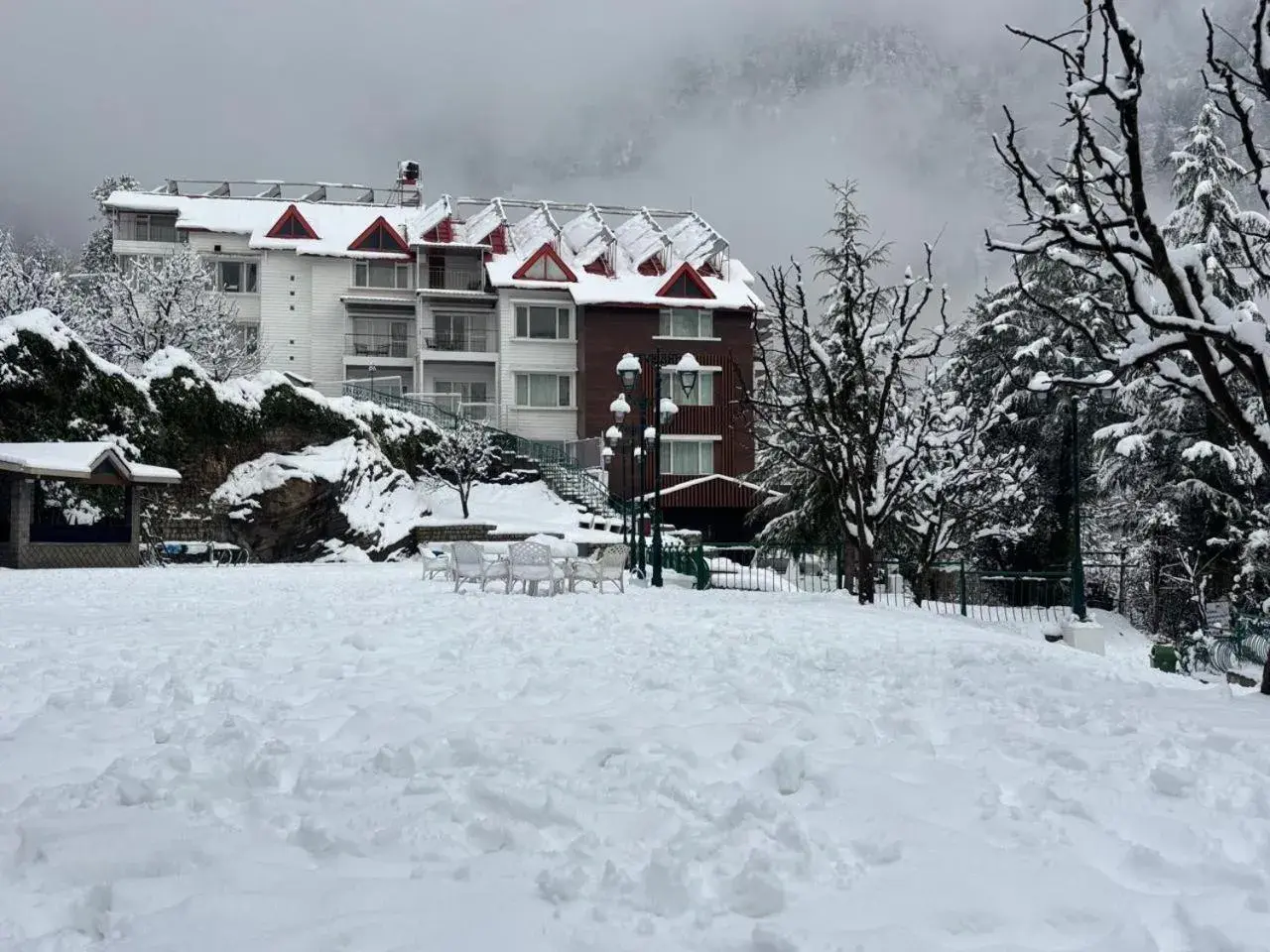 Property building in Bookmark Resorts, Manali Property building in Bookmark Resorts, Manali