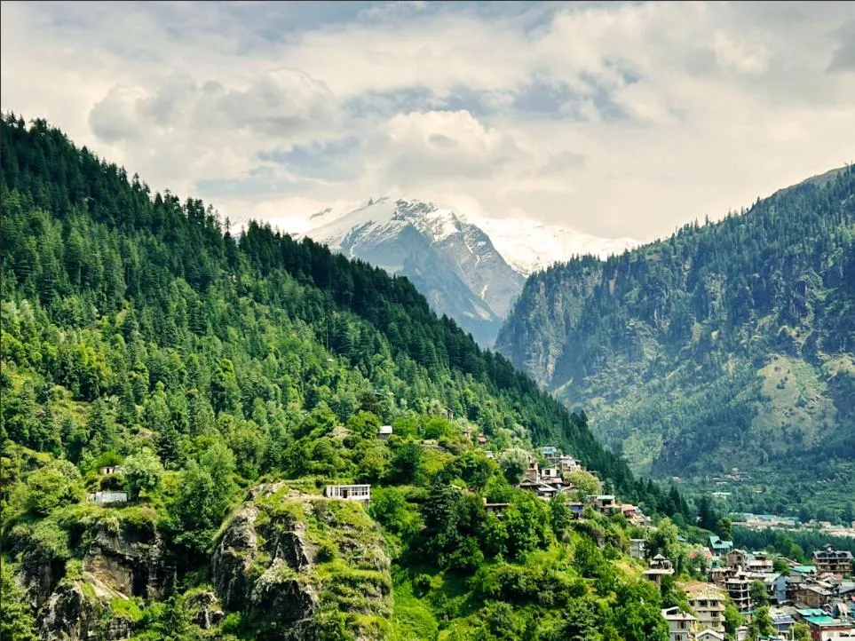 City view in Bookmark Resorts, Manali