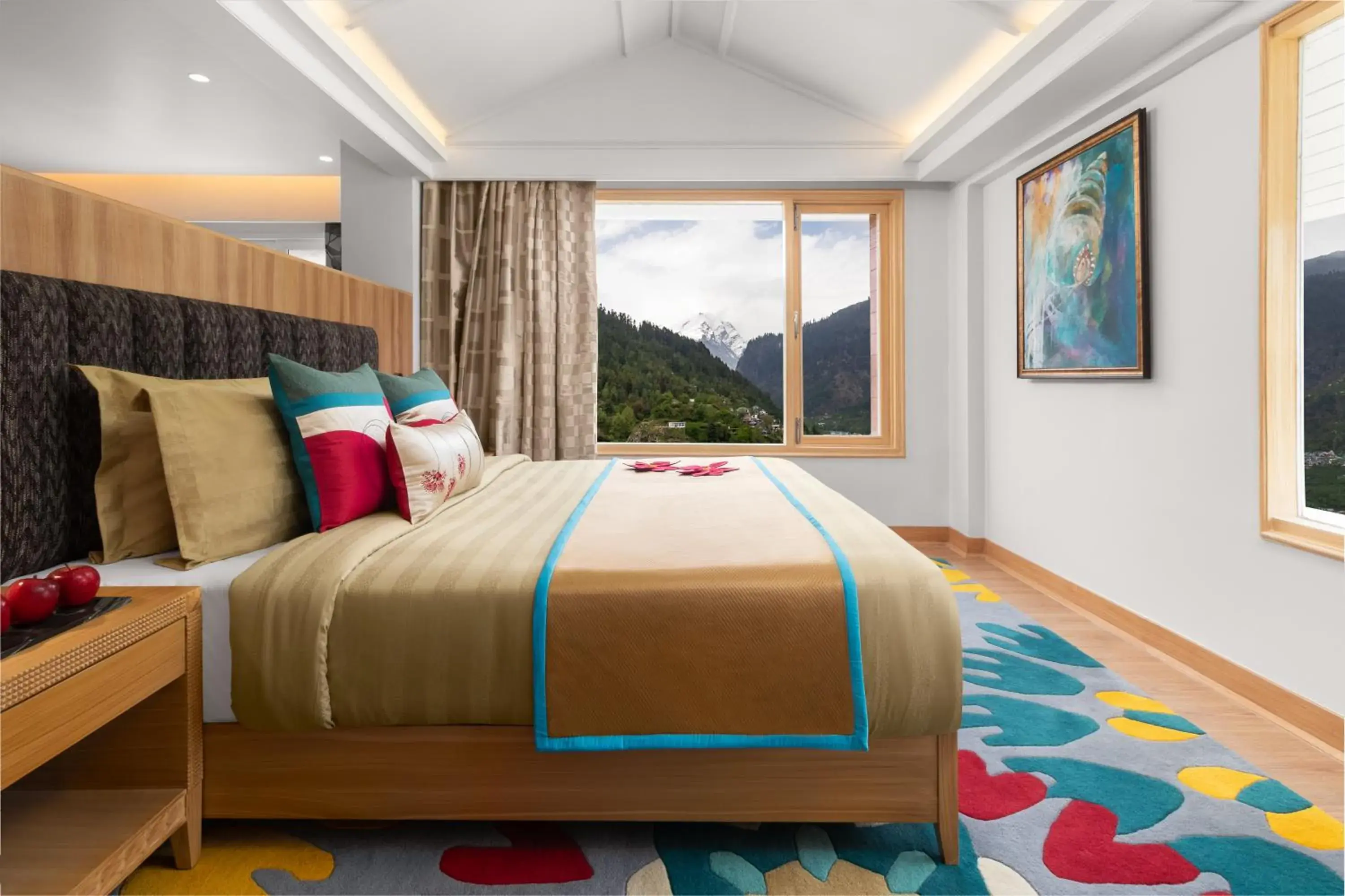 Bed in Bookmark Resorts, Manali Bed in Bookmark Resorts, Manali