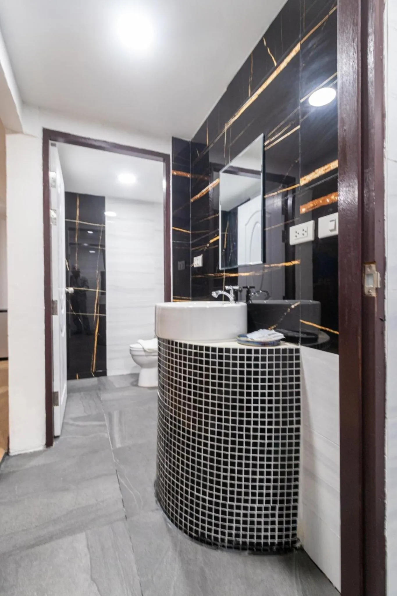 Bathroom in Peacock De Pai Hotel