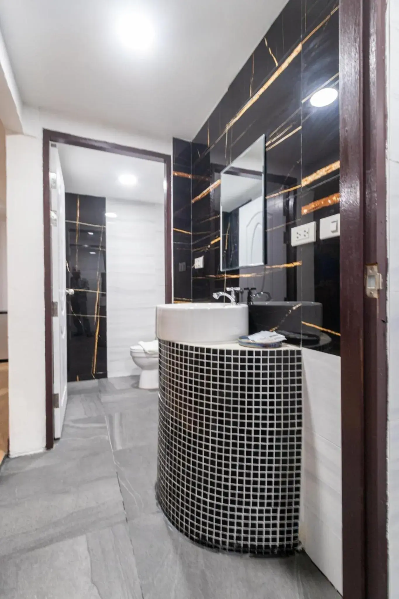 Bathroom in Peacock De Pai Hotel Bathroom in Peacock De Pai Hotel