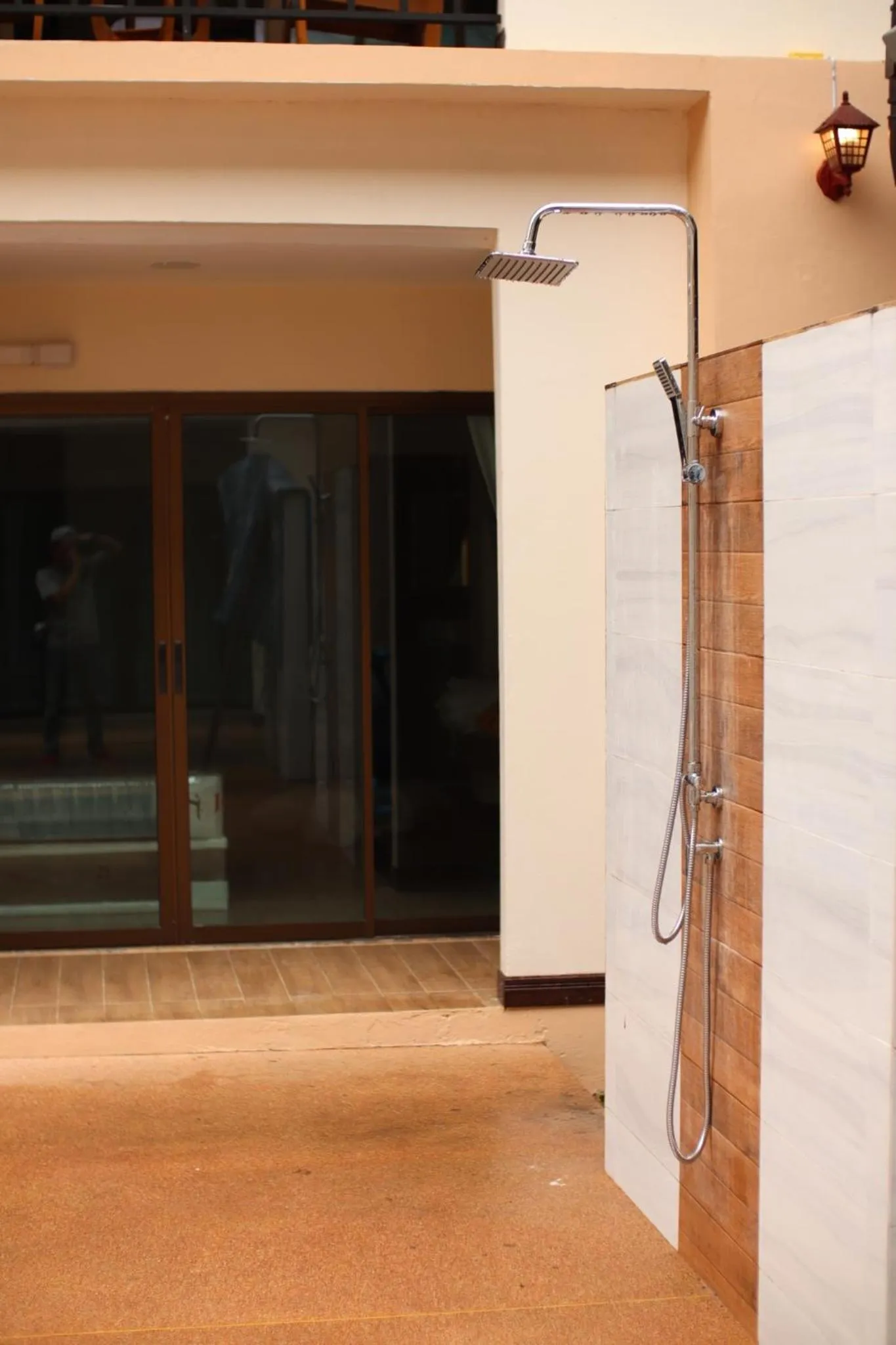 Swimming pool in Peacock De Pai Hotel