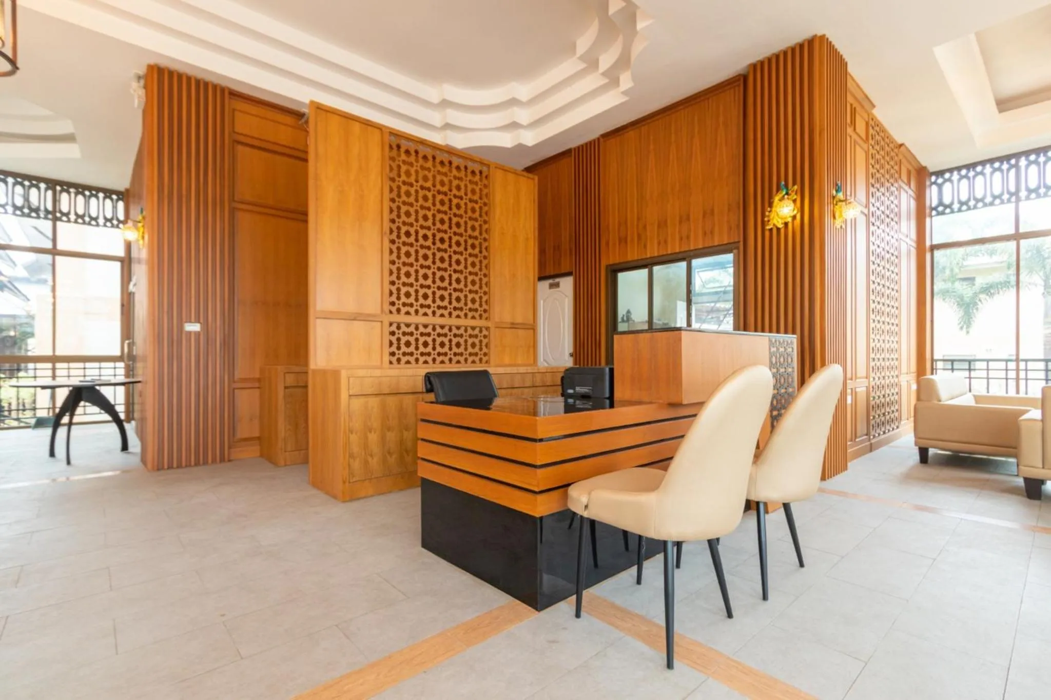 Lobby or reception in Peacock De Pai Hotel