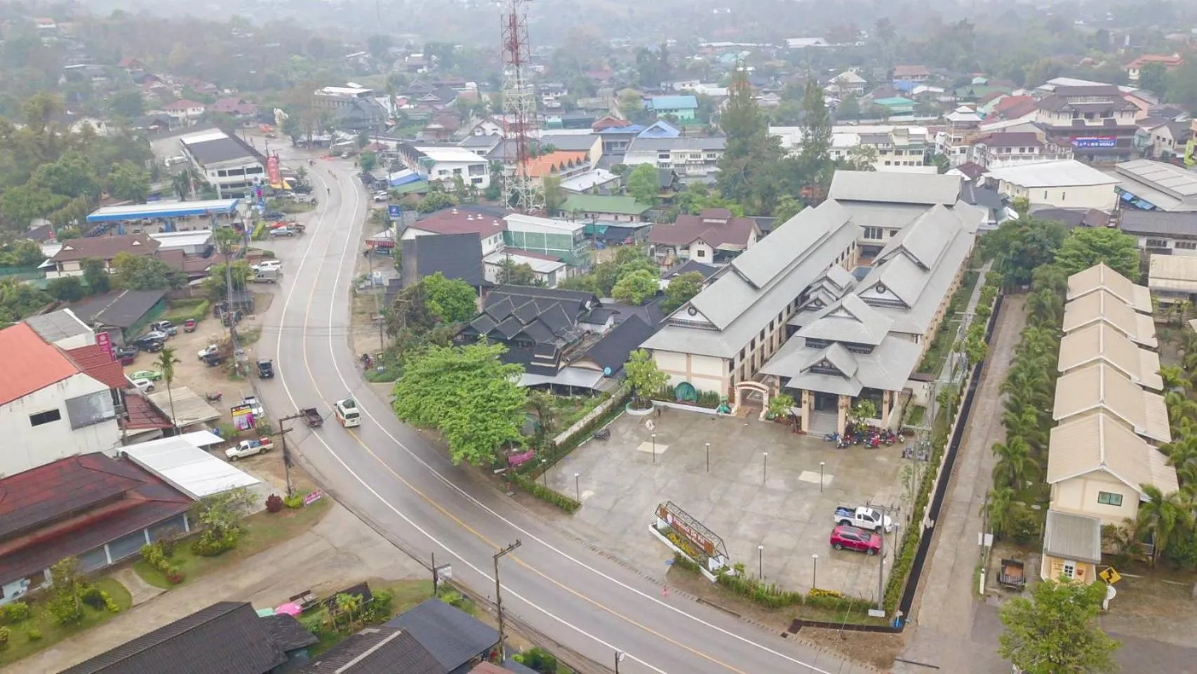 Bird's eye view in Peacock De Pai Hotel