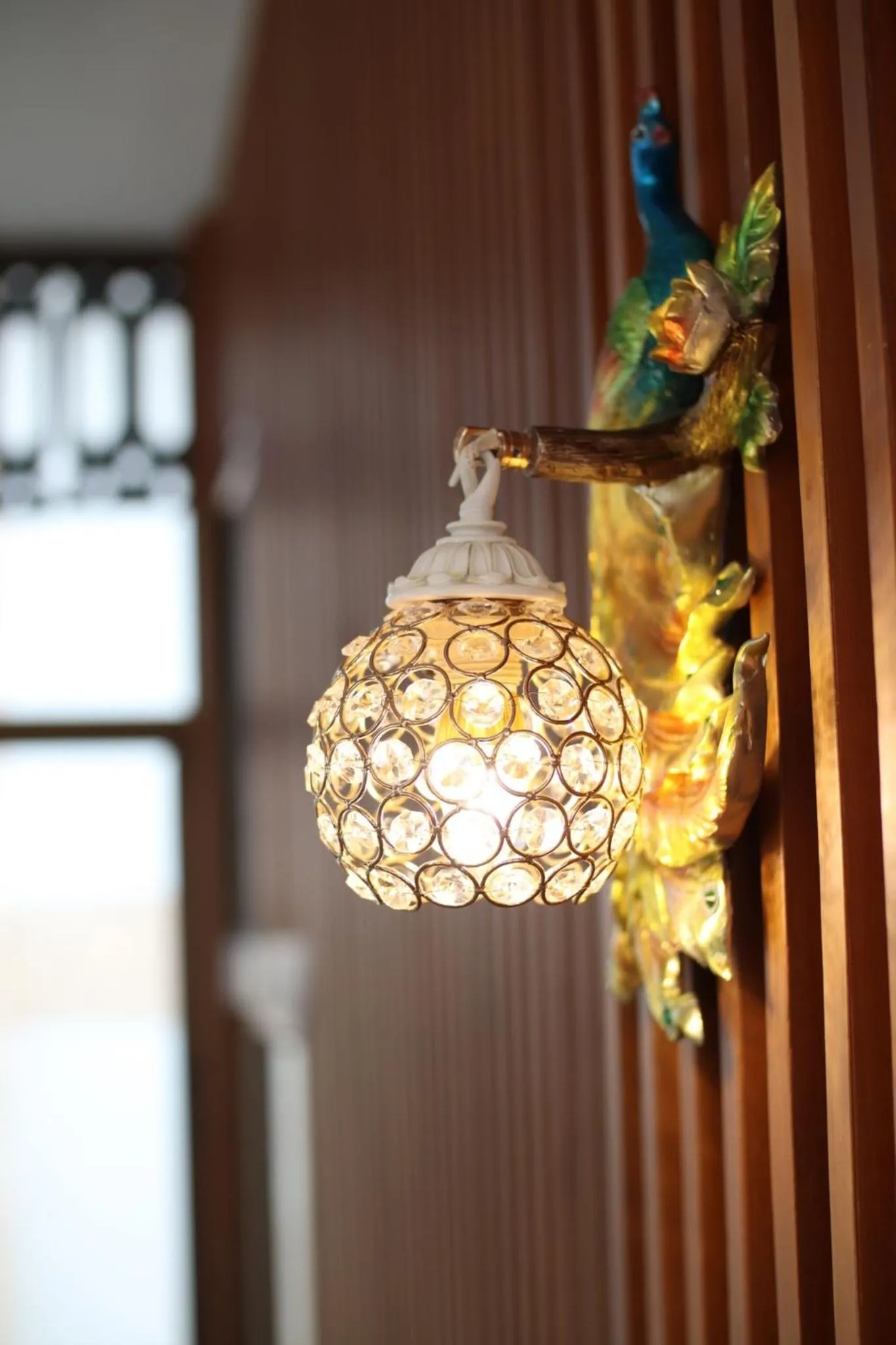 Decorative detail in Peacock De Pai Hotel