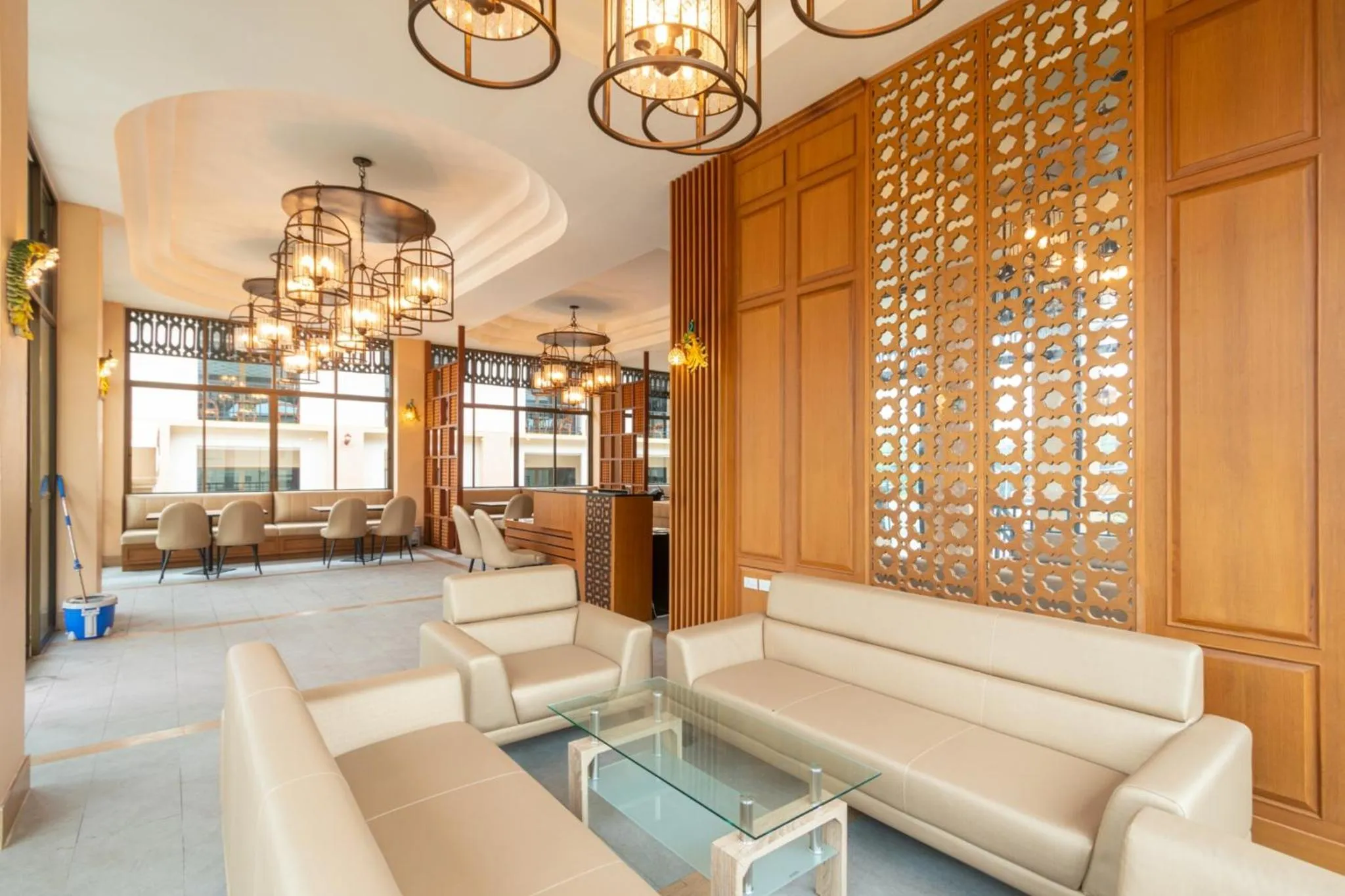 Lobby or reception in Peacock De Pai Hotel