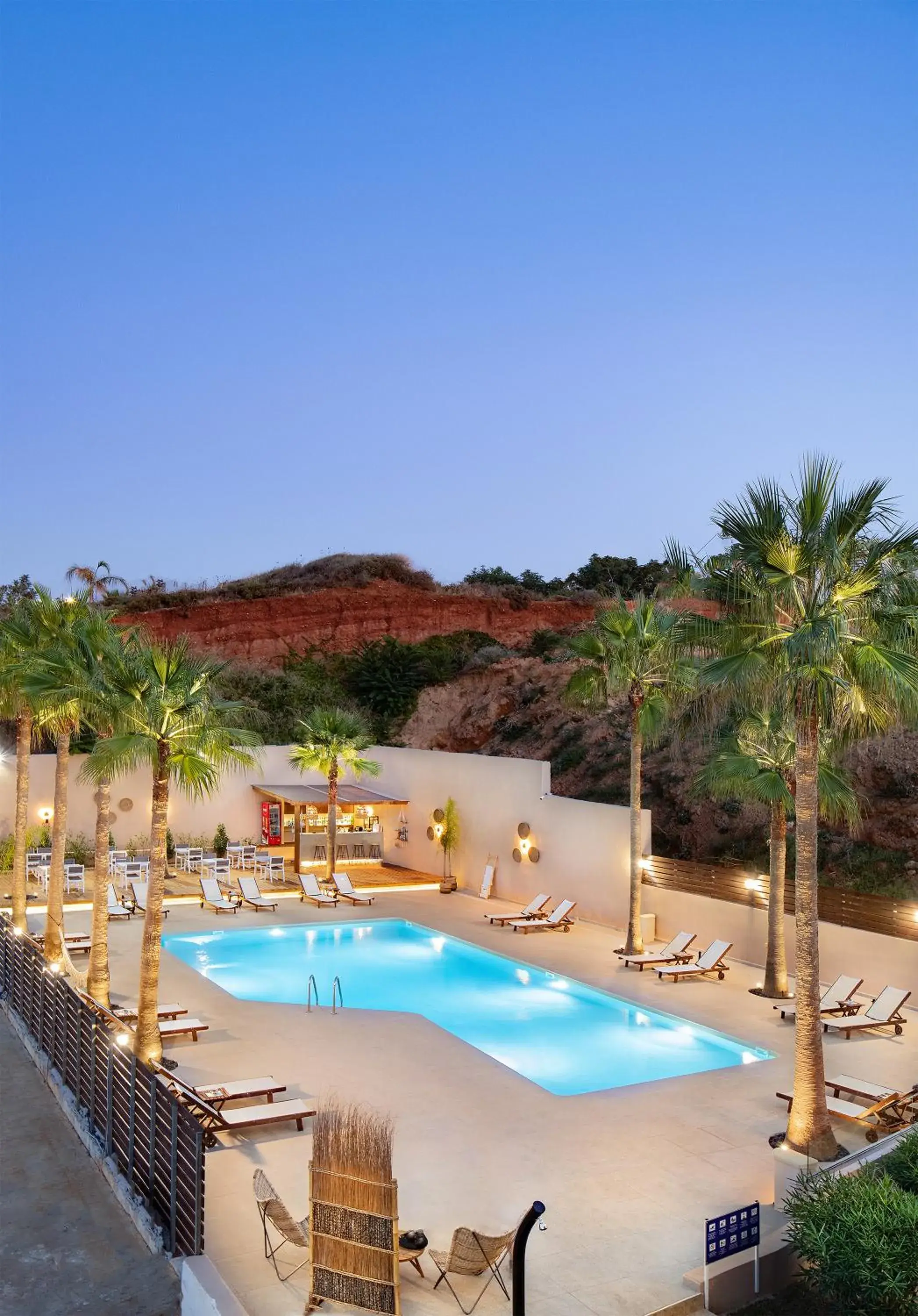 Pool view in Sea View Hotel & Apartments Pool view in Sea View Hotel & Apartments