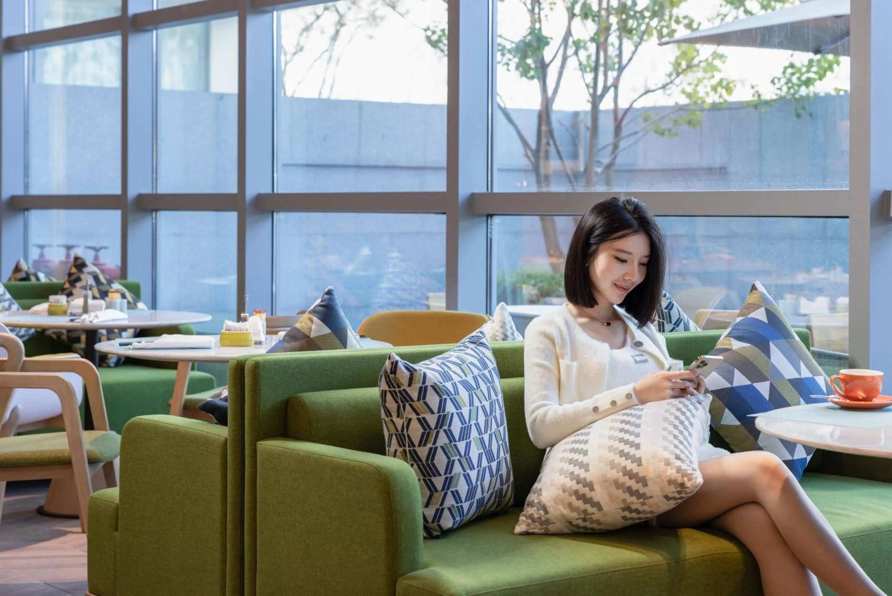 Seating area in Home2 Suites by Hilton Guiyang Nanming Jiyuan