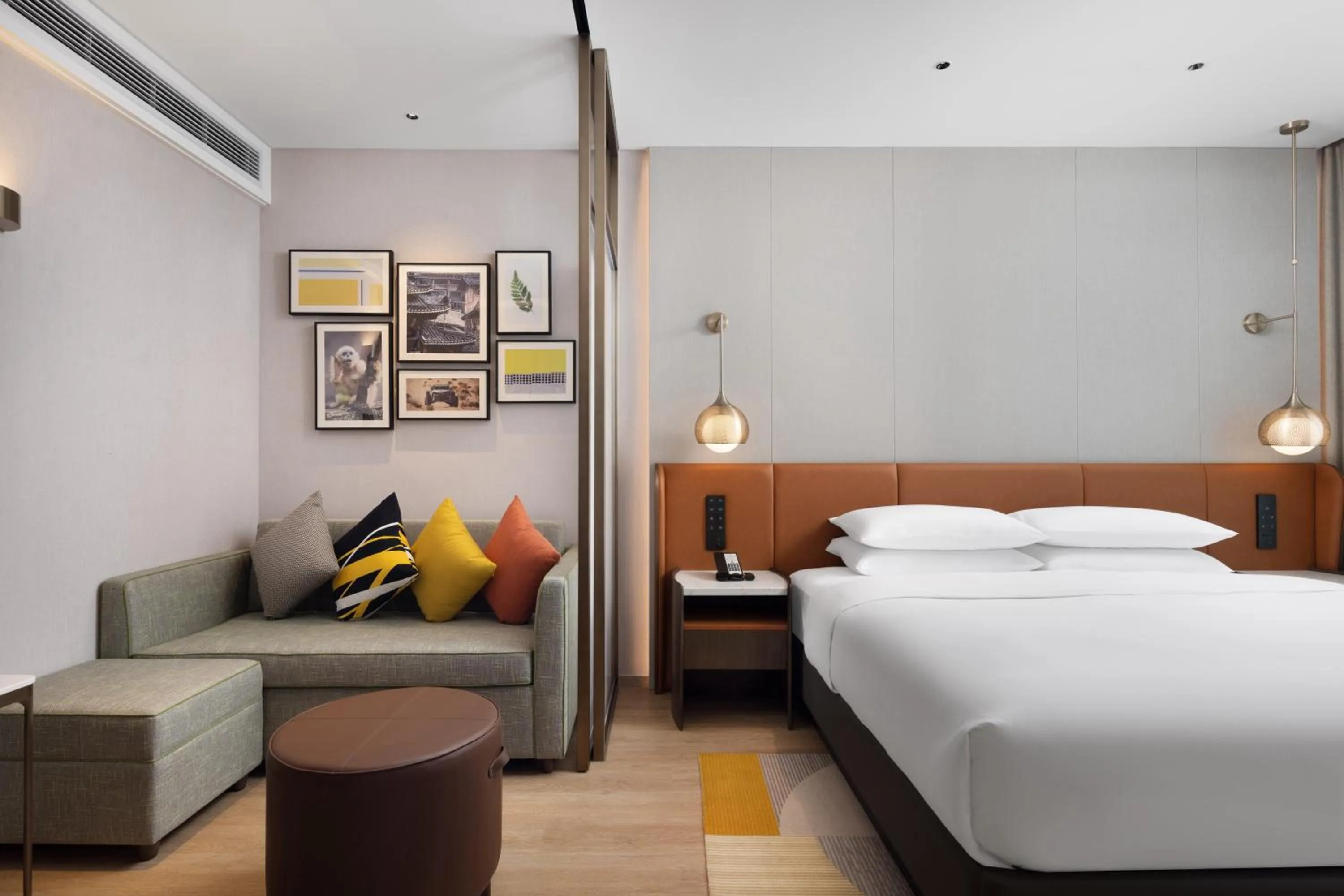 Bed in Home2 Suites by Hilton Guiyang Nanming Jiyuan