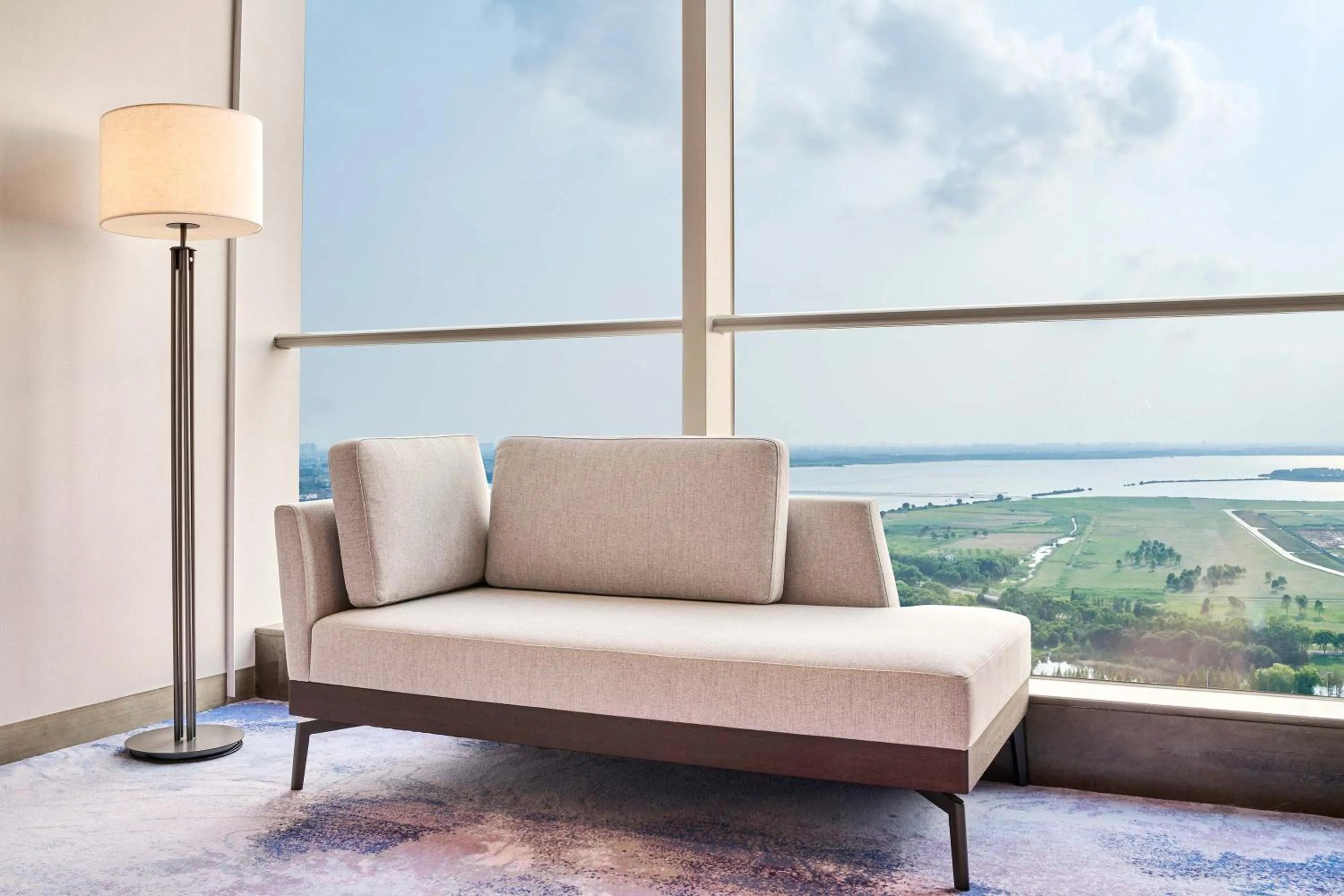 Lake view in Hotel Nikko Changshu