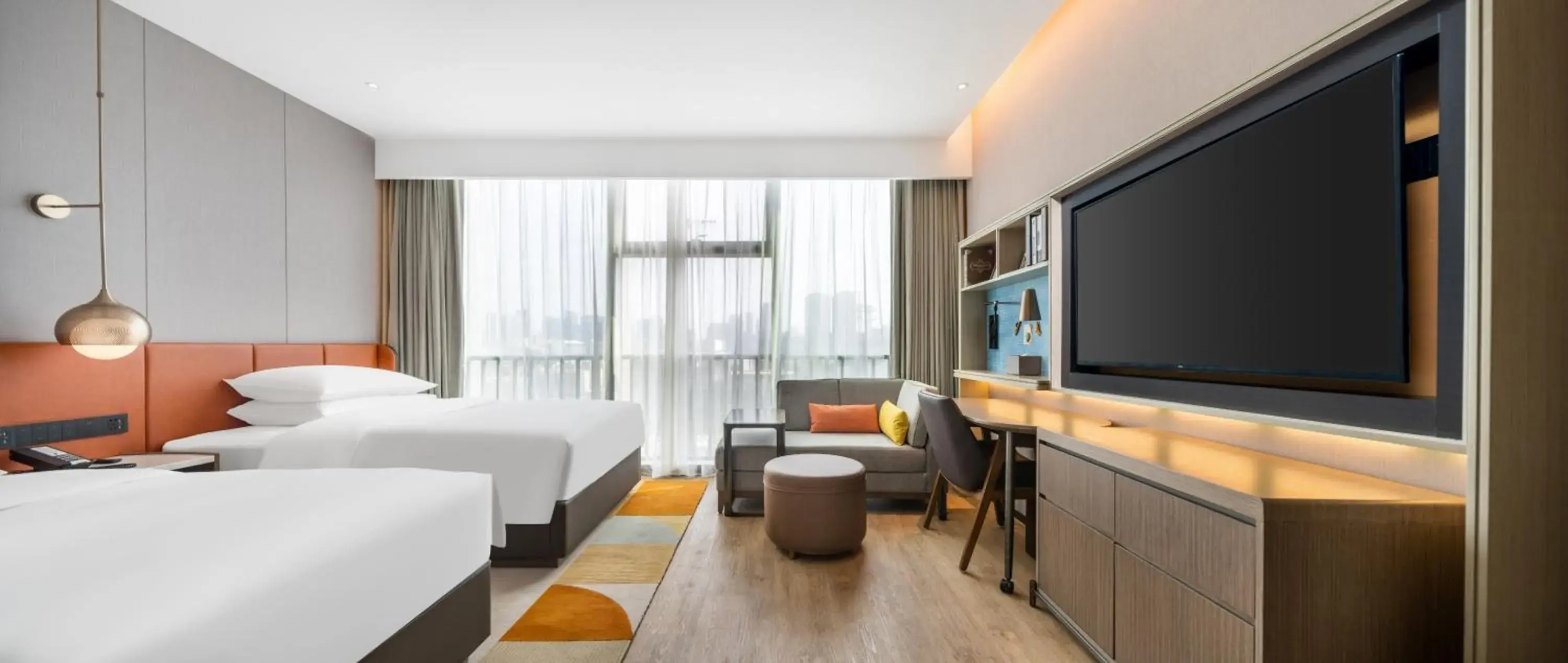 Photo of the whole room, Bed in Home2 Suites by Hilton Shenzhen Nanshan Science & Technology Park Photo of the whole room, Bed in Home2 Suites by Hilton Shenzhen Nanshan Science & Technology Park