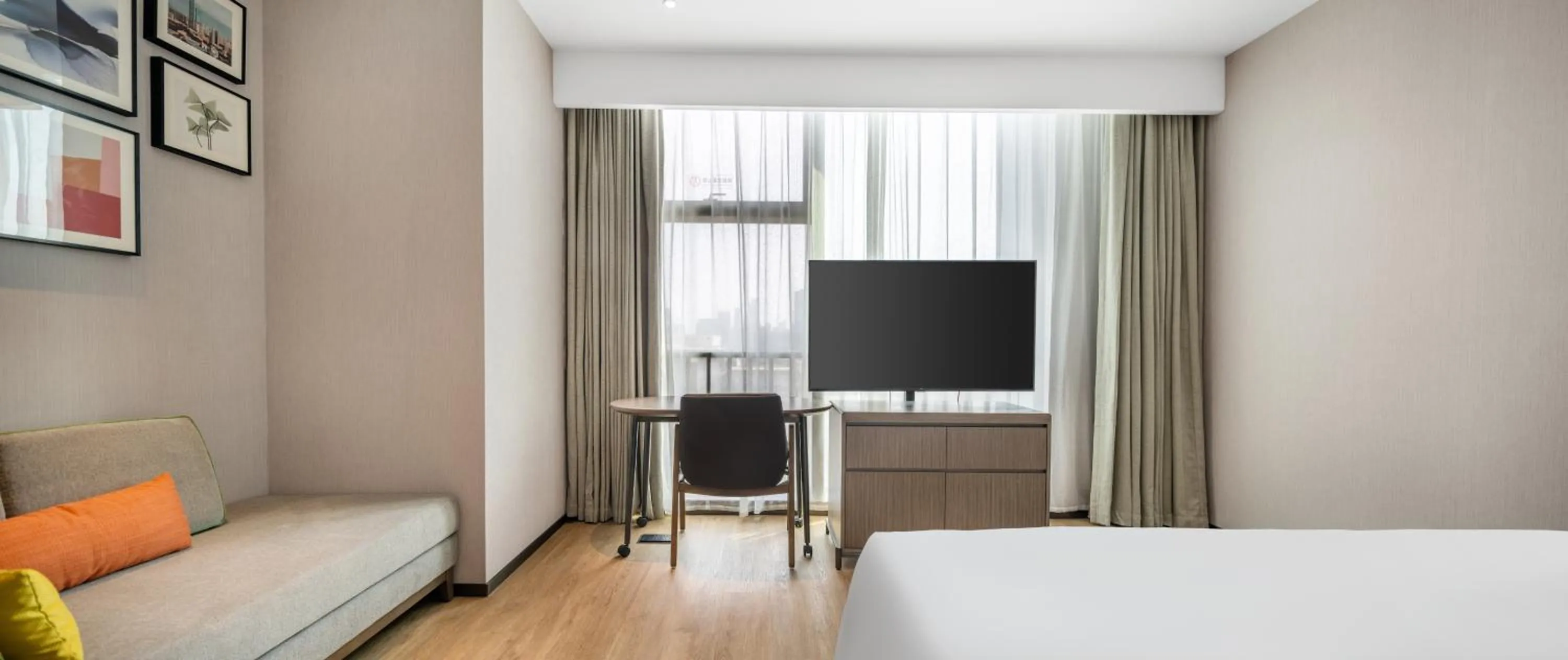 TV and multimedia, Bed in Home2 Suites by Hilton Shenzhen Nanshan Science & Technology Park