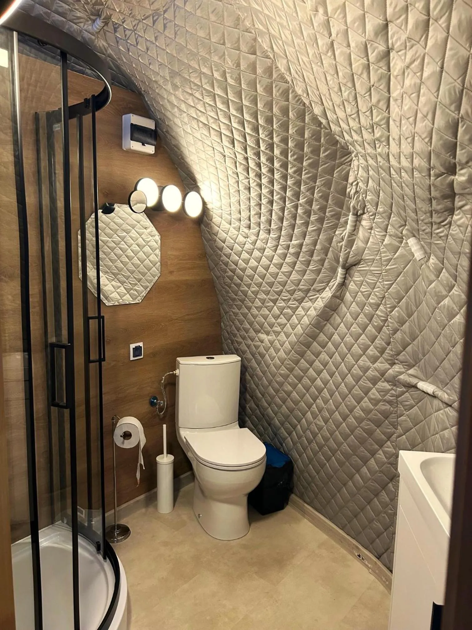 Shower in Stilo Hotel