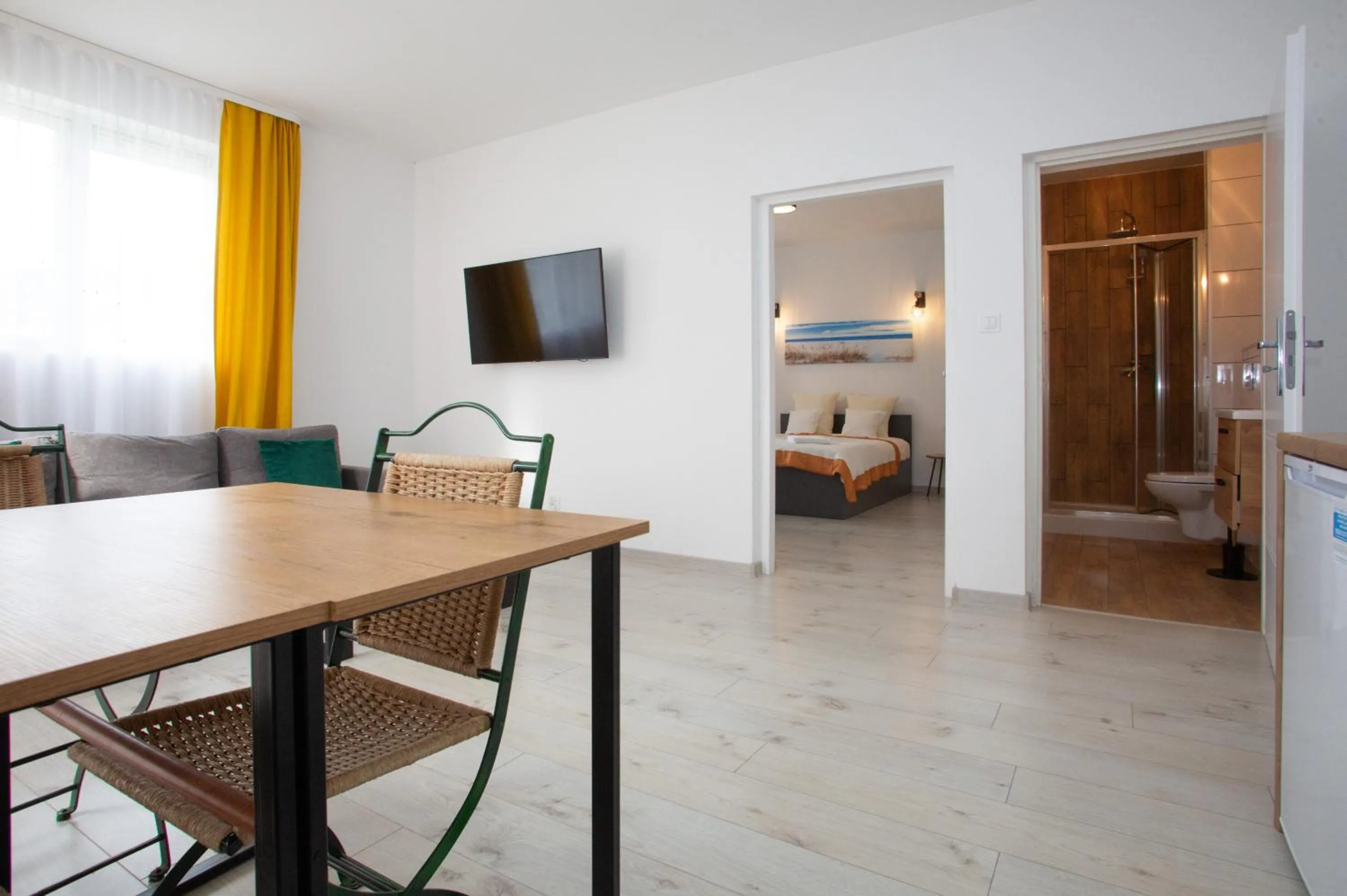 Living room, Bed in Stilo Hotel