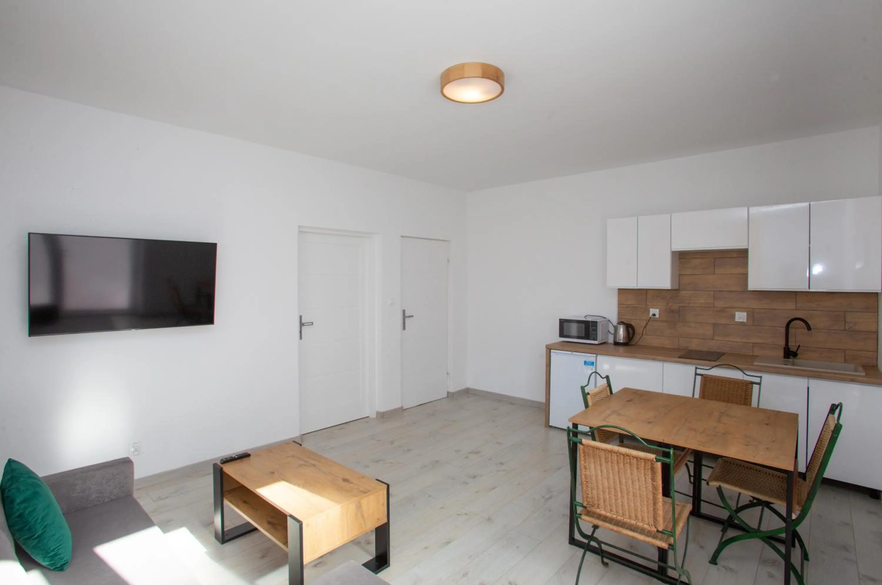 Kitchen or kitchenette in Stilo Hotel