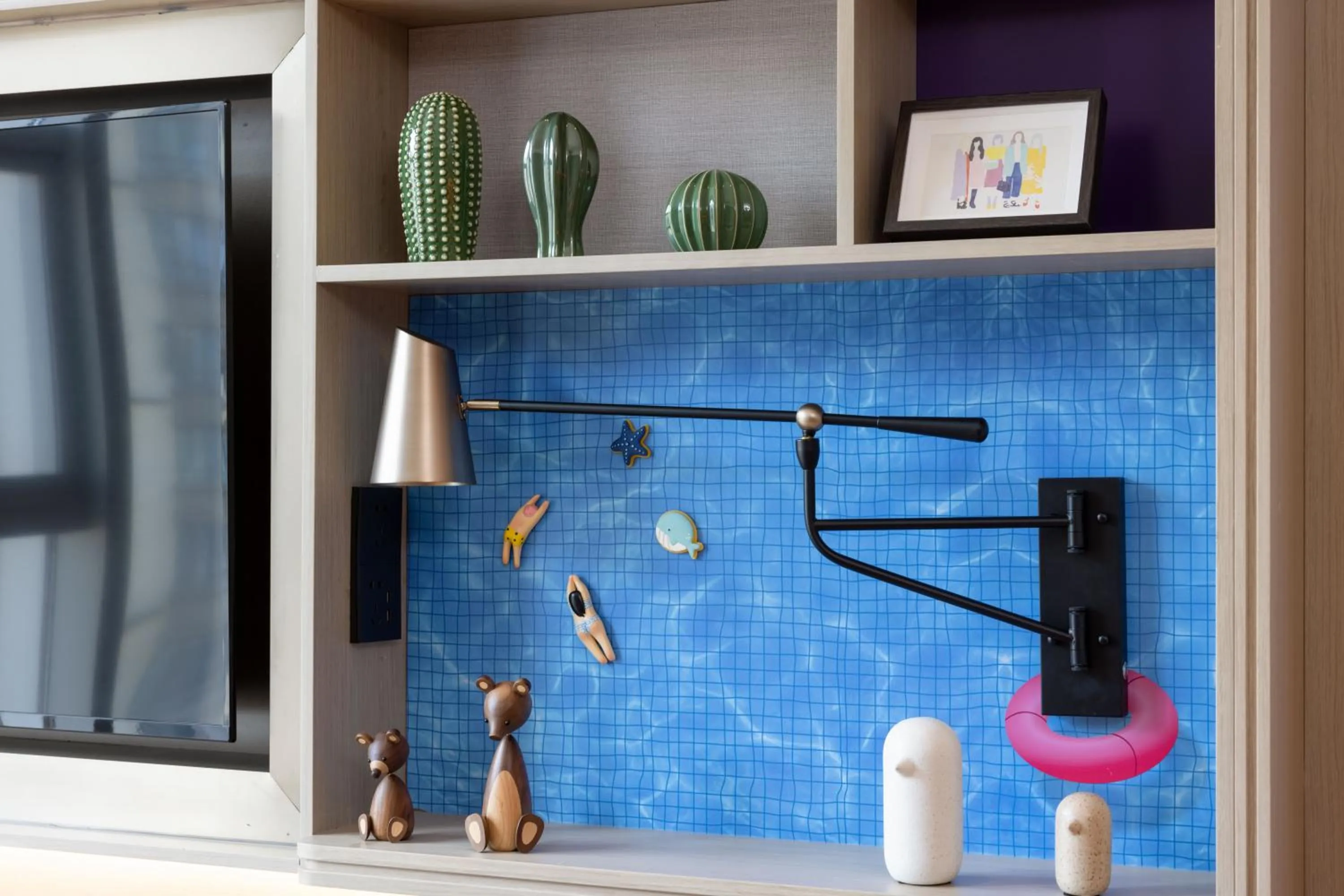 Seating area in Home2 Suites By Hilton Wuhan Xudong