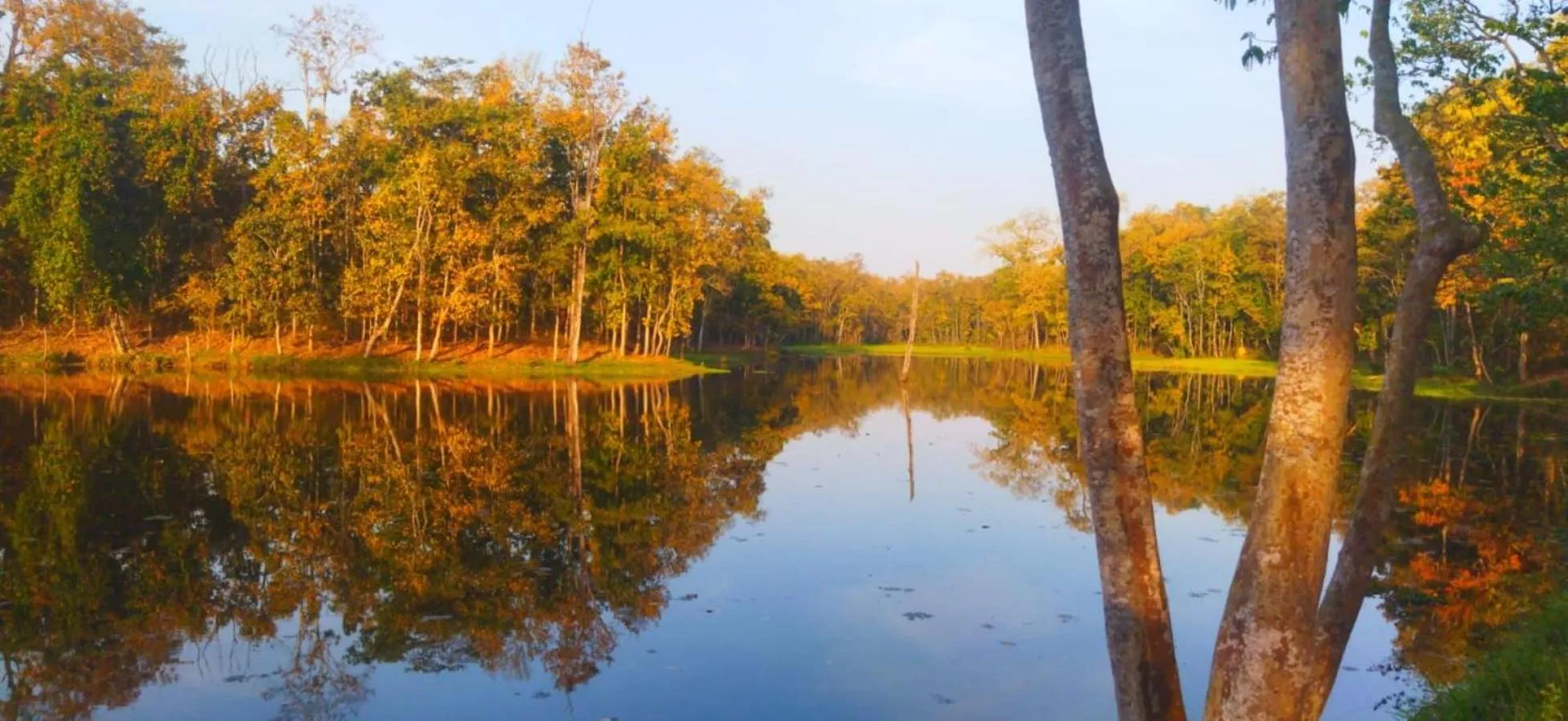 Natural landscape in Sauraha Holiday Home Riverside by managed Hotel Surya Adventure