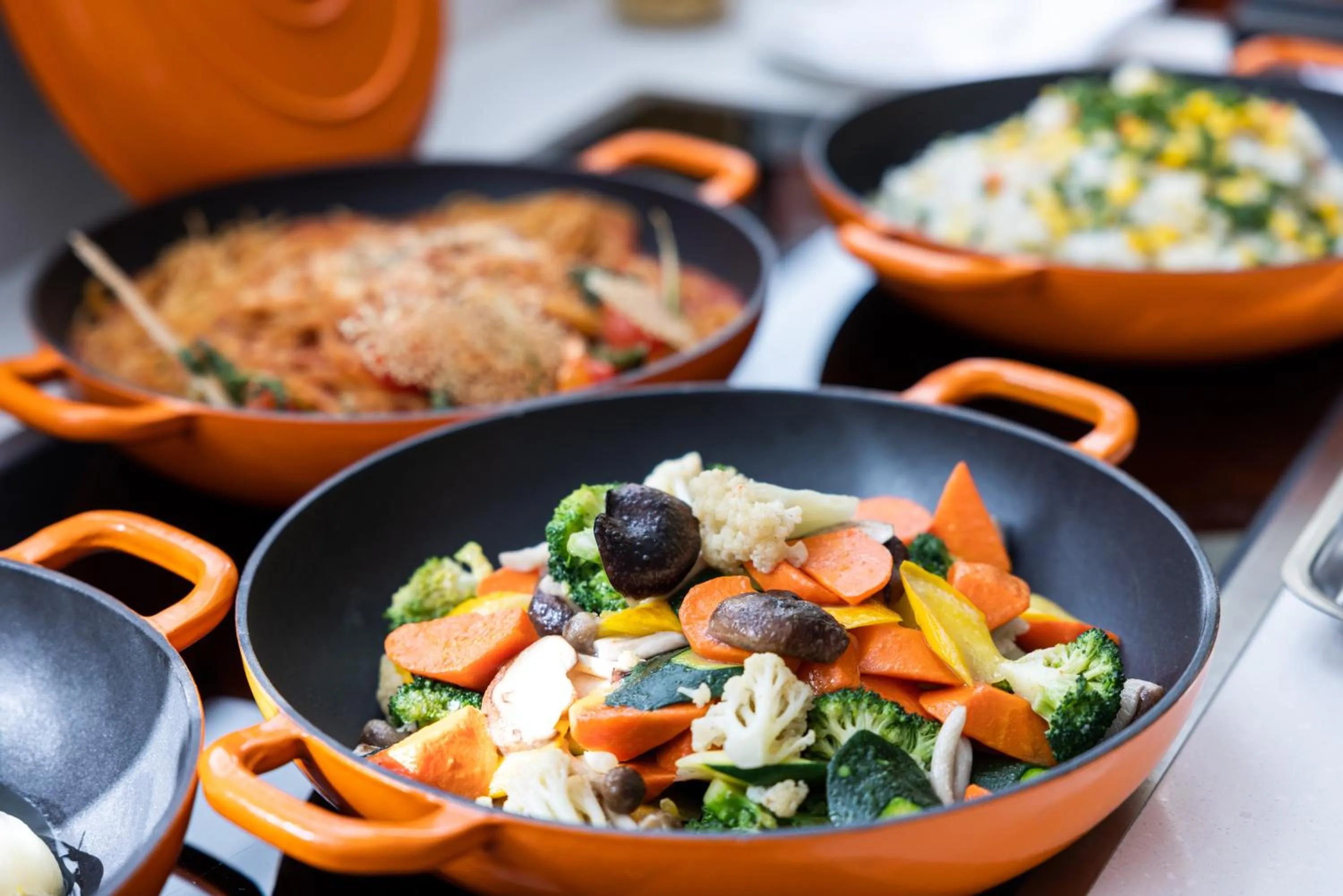 Buffet breakfast in Home2 Suites by Hilton Beijing Shunyi