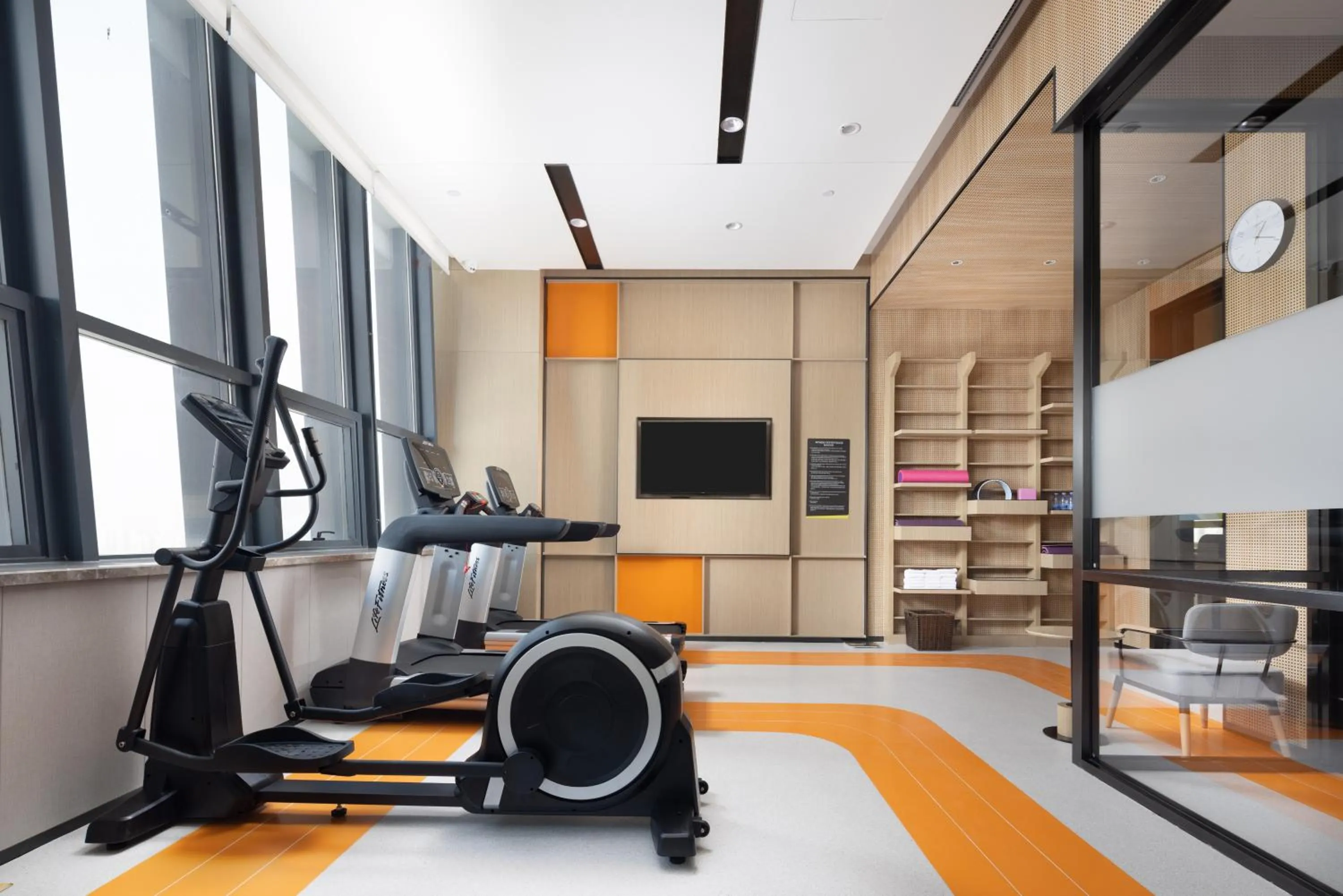 Fitness centre/facilities in Home2 Suites by Hilton Beijing Shunyi