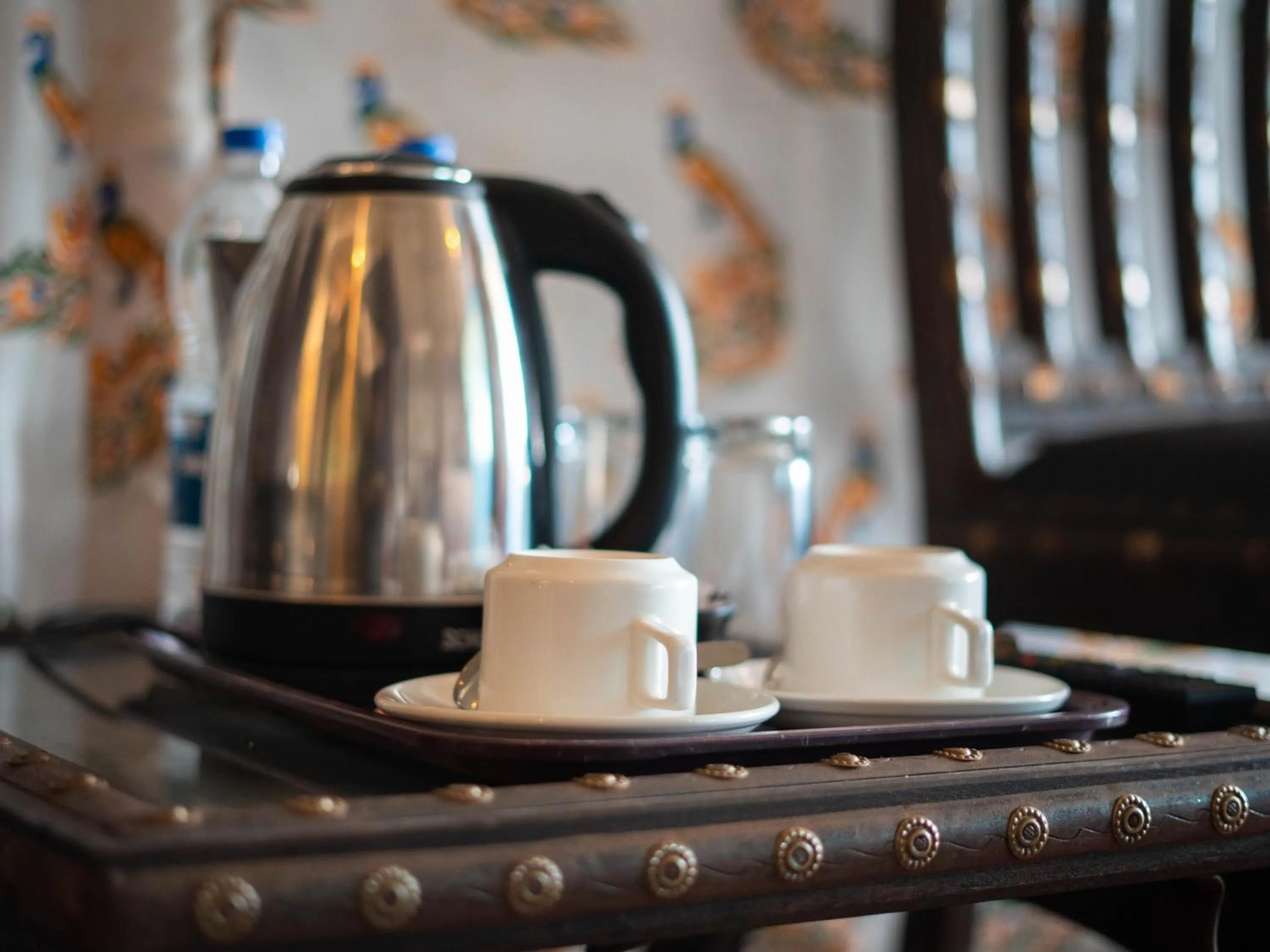 Coffee/tea facilities in The Royal Heritage Tent Resort- Tent City Kevadia