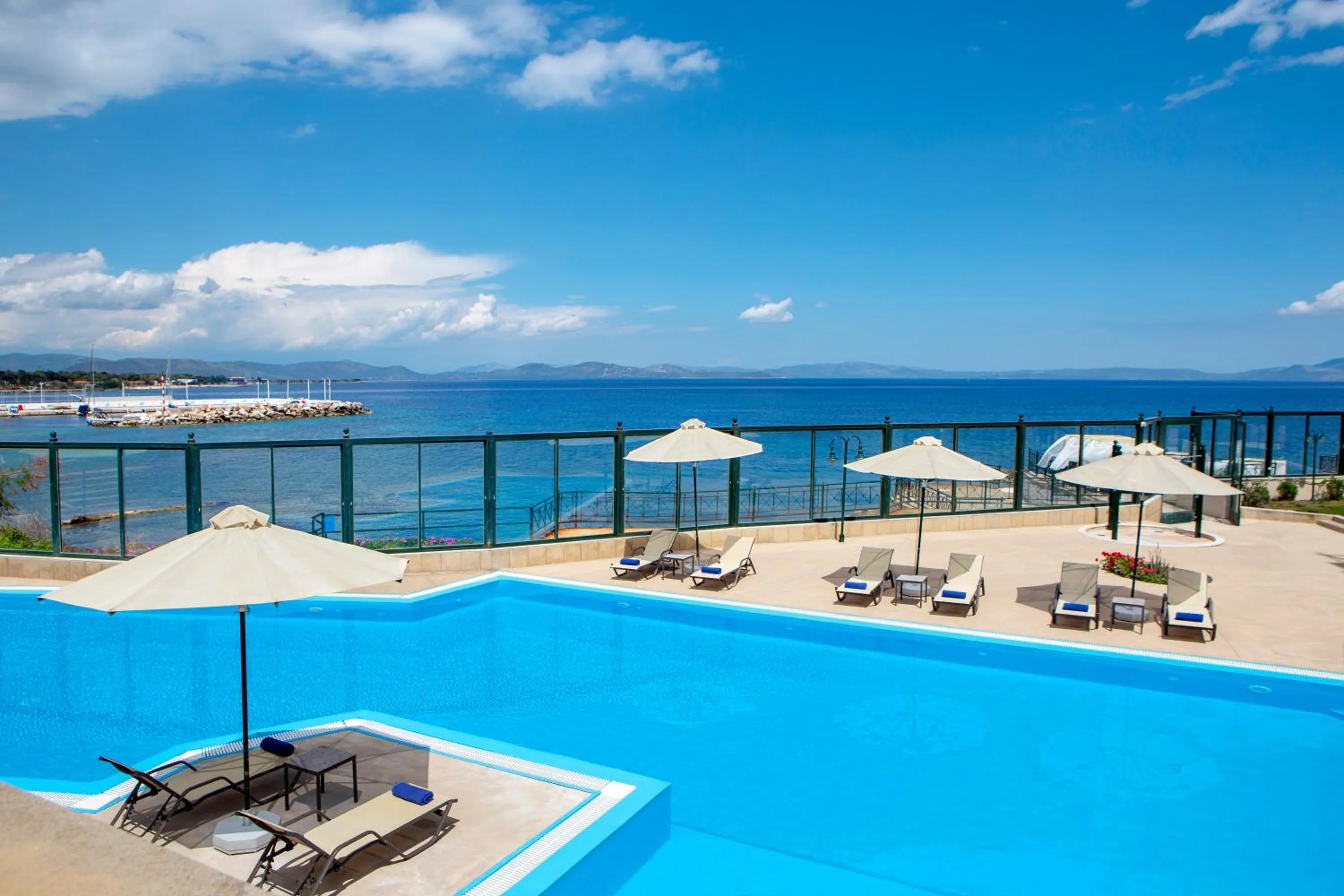 Pool view in Zeus Essence Ramada by Wyndham Athens
