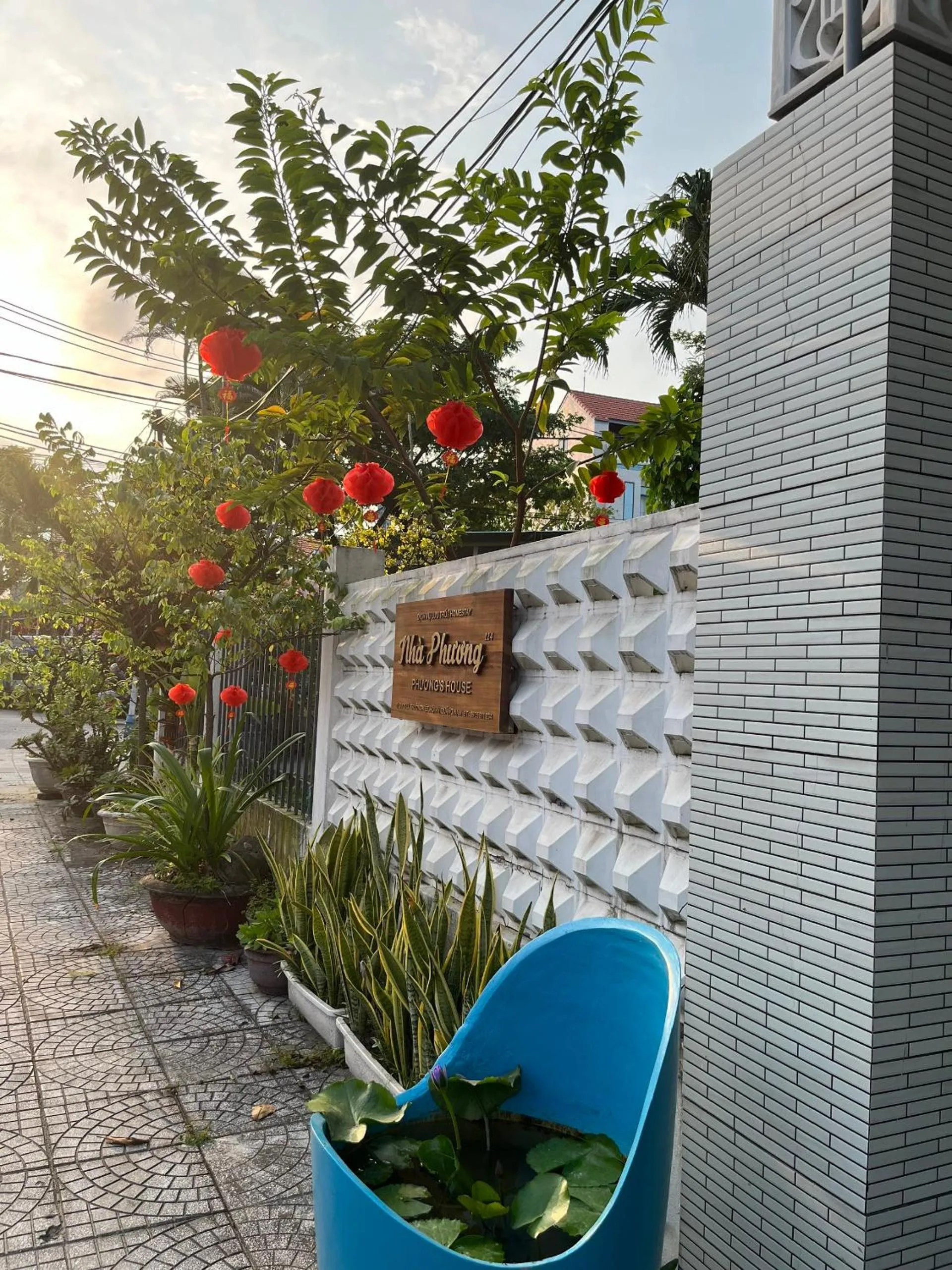 Garden in Homestay Phương House