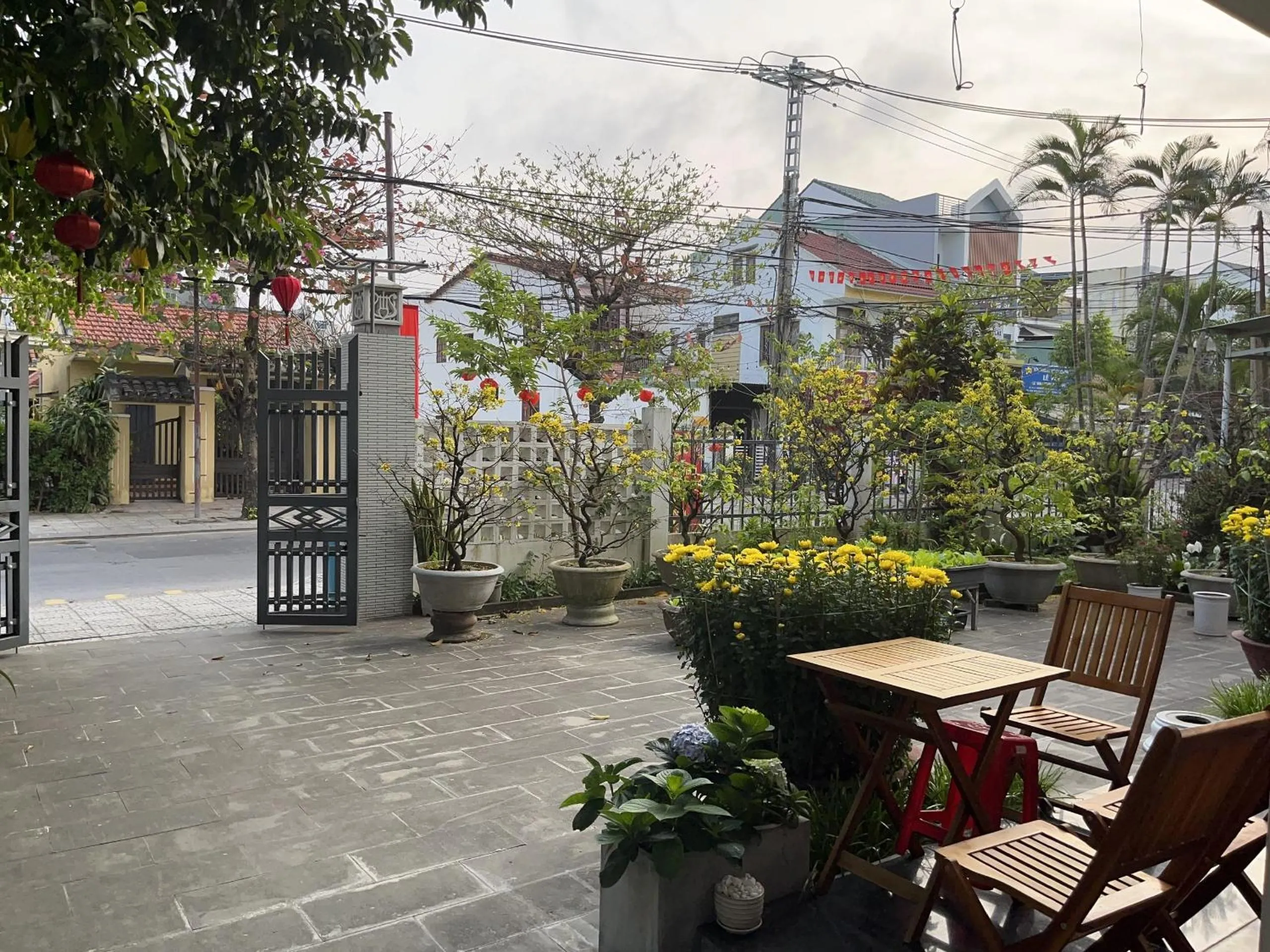 Garden in Homestay Phương House
