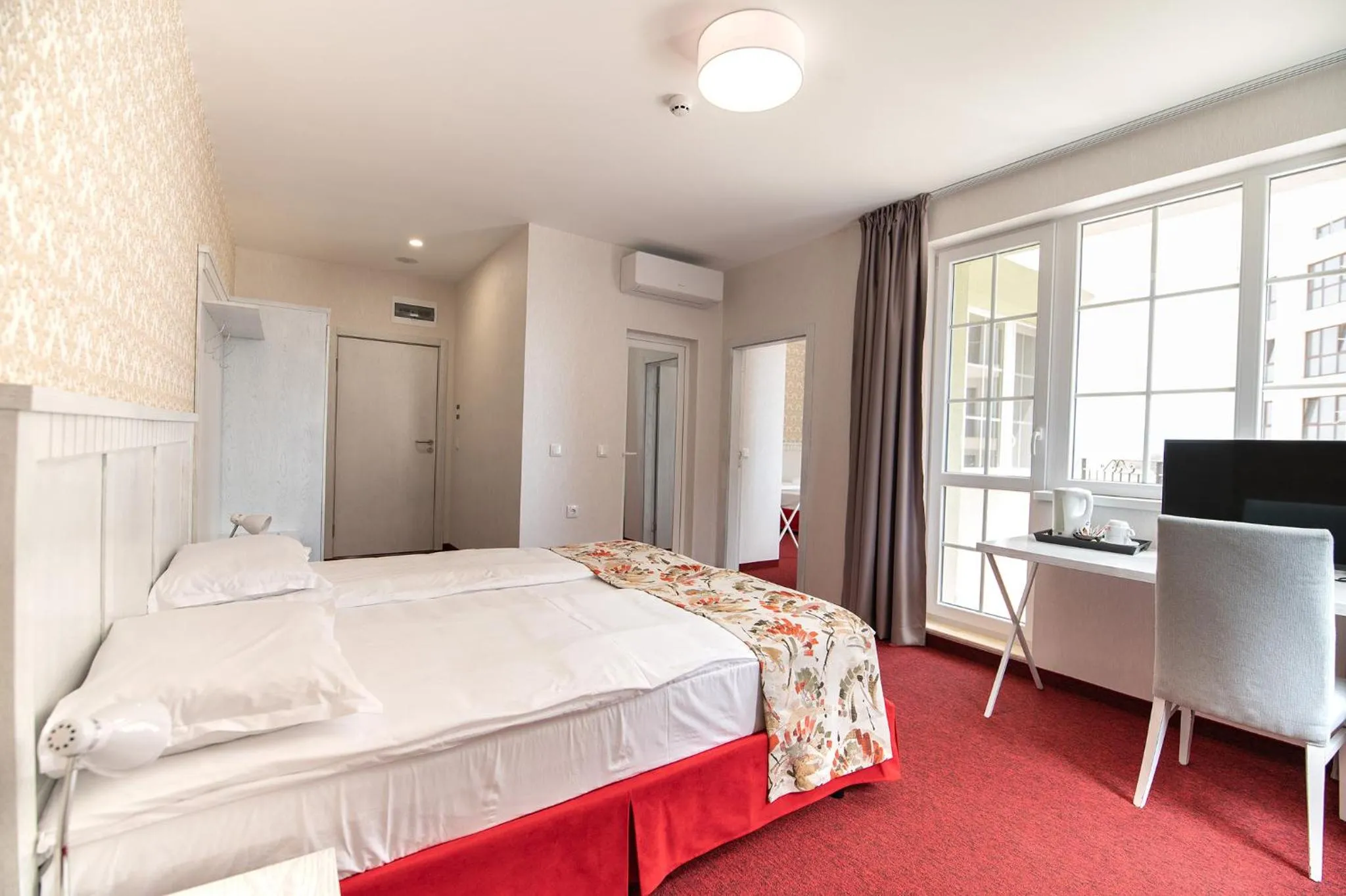 Bed in Glamping Alliance Hotel