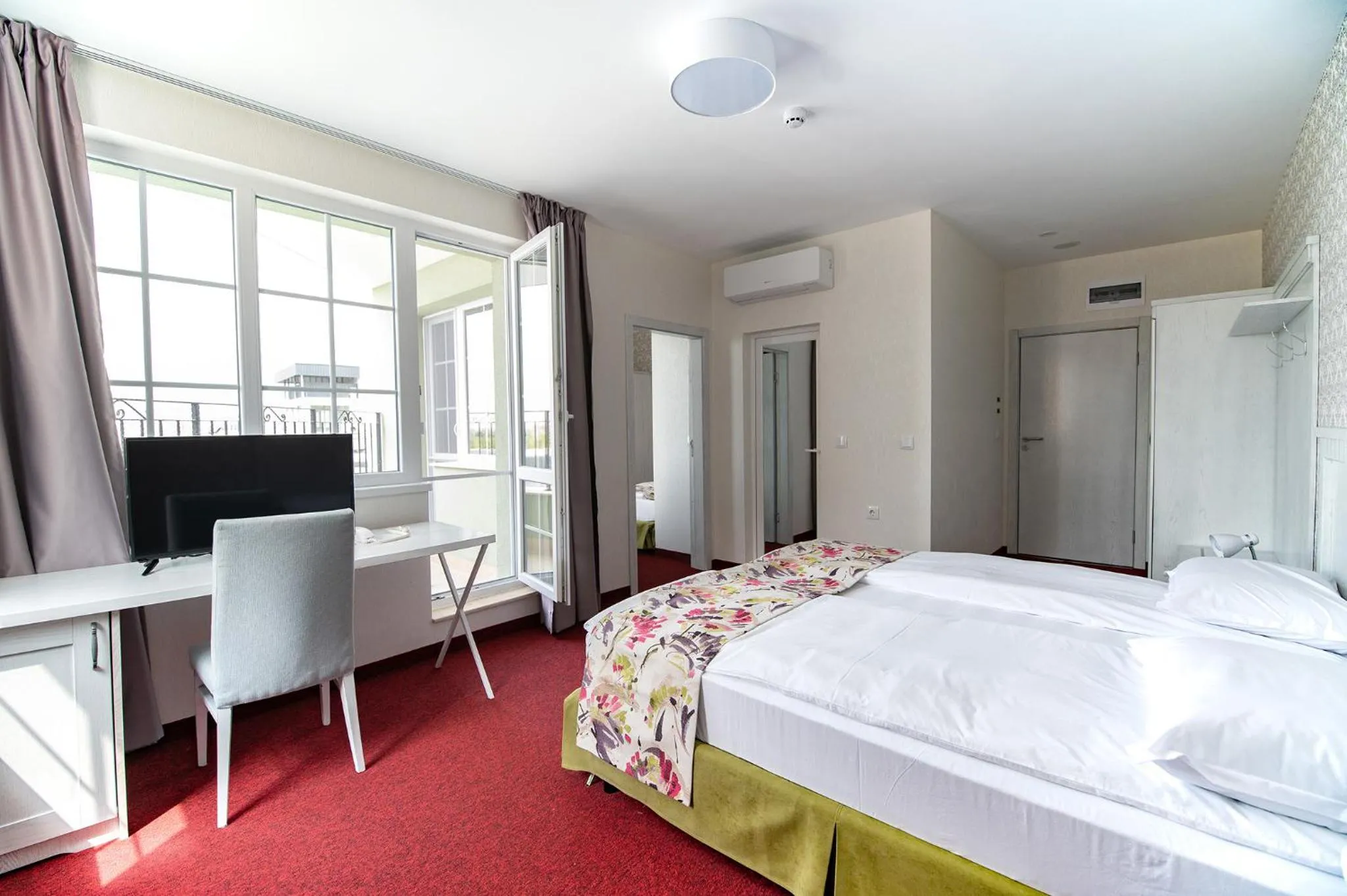 Bed in Glamping Alliance Hotel